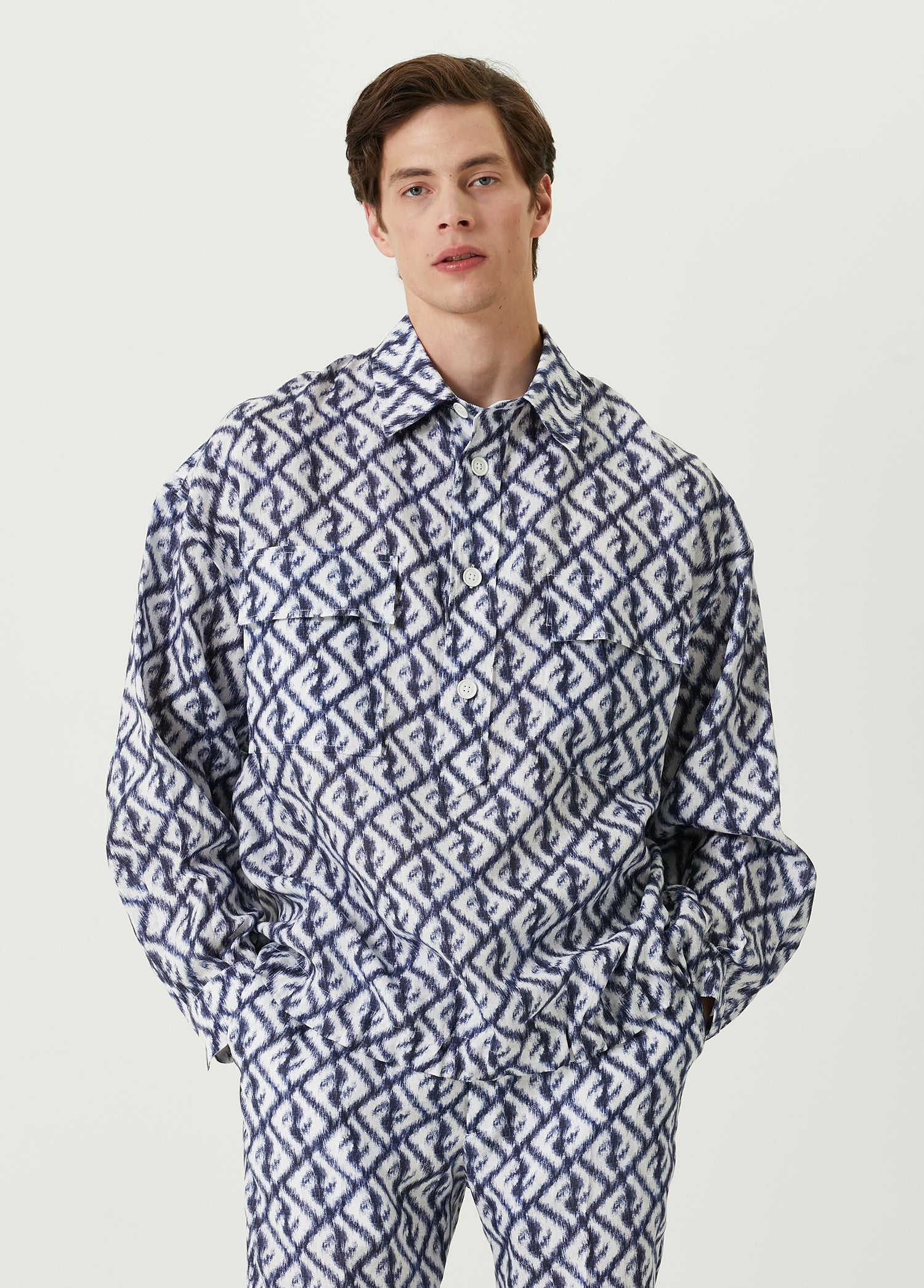 FENDI SHIRT W/LOGO PRINT - BEYMEN