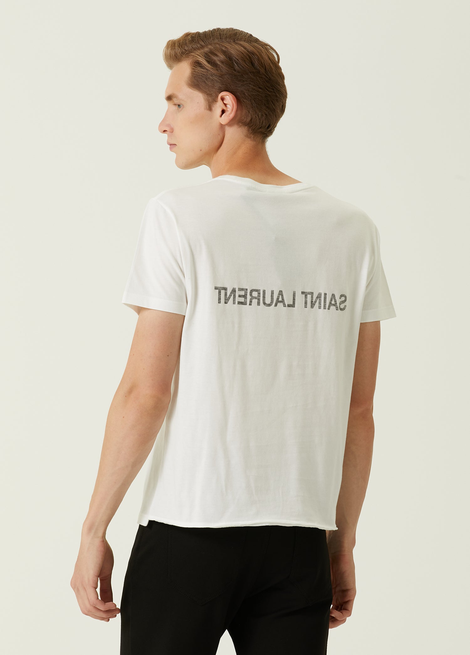YVES SAINT LAURENT T-SHIRT COL ROND