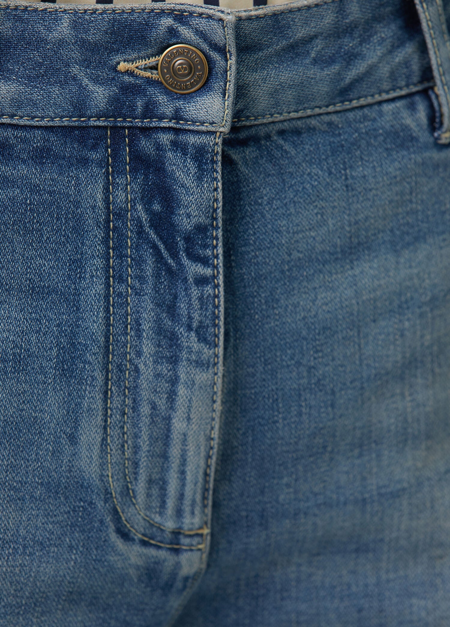 VALENTINO GARAVANI DENIM BOTTOMS - BEYMEN