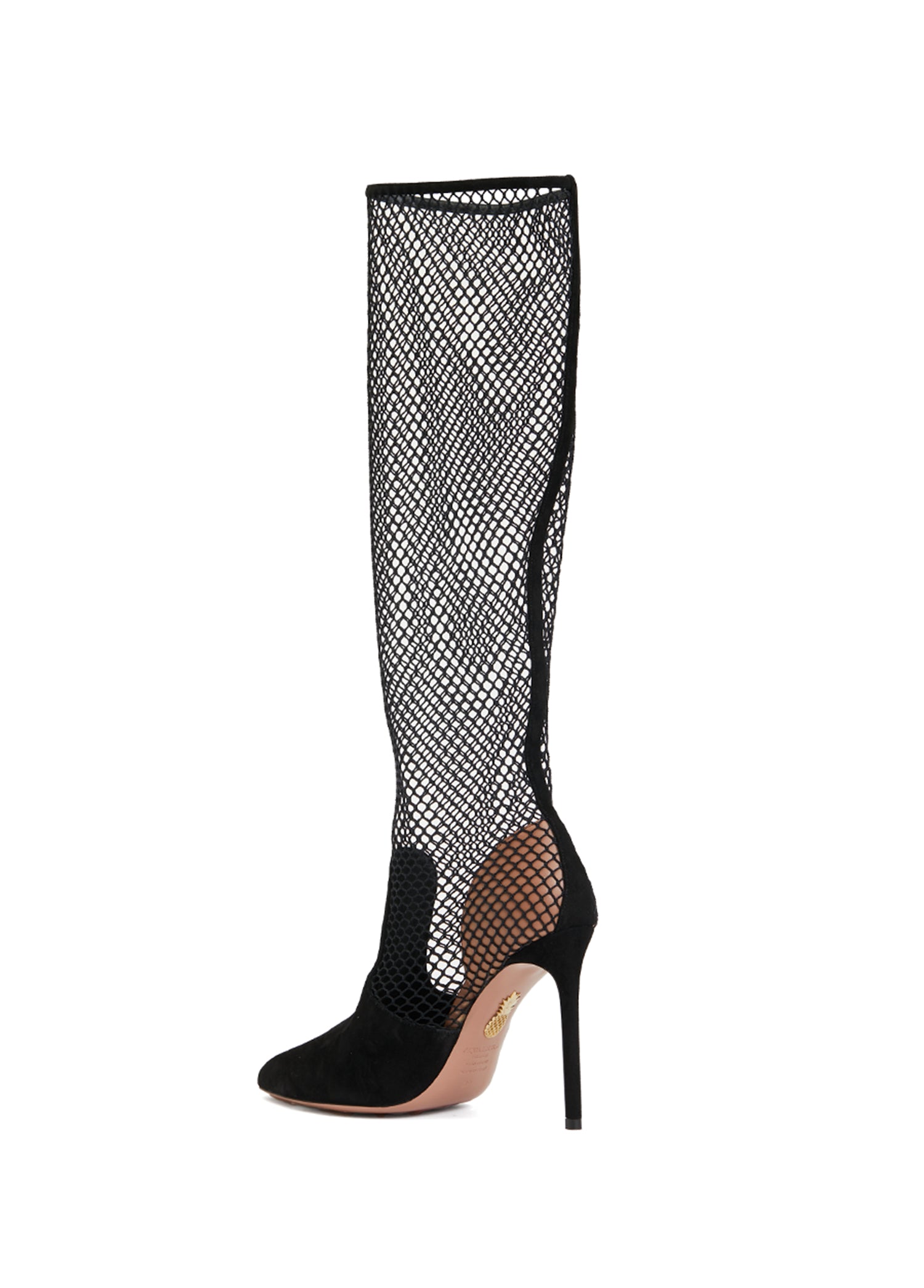 AQUAZZURA BRERA MESH BOOT 105 - BEYMEN