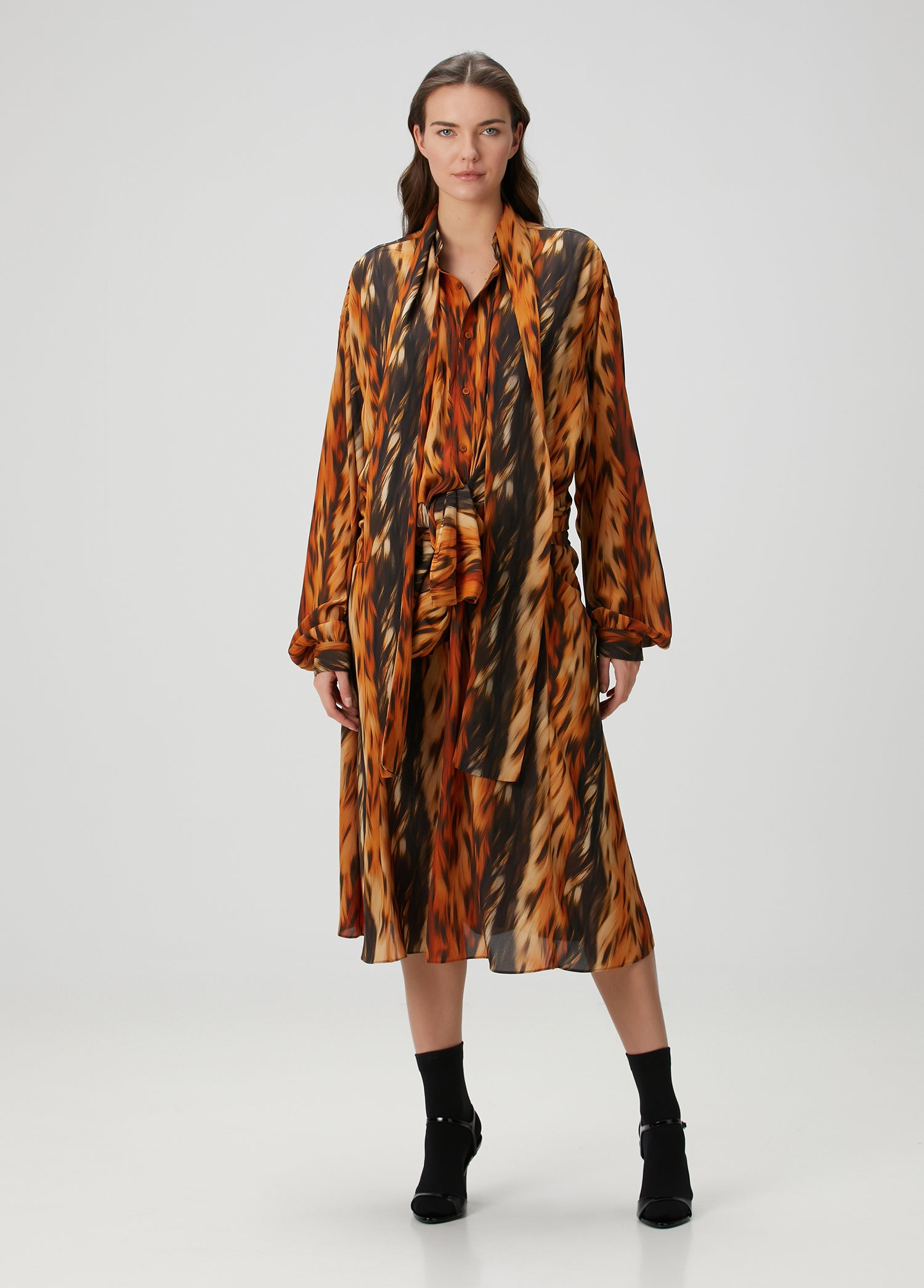 BALENCIAGA KNOTTED DRESS