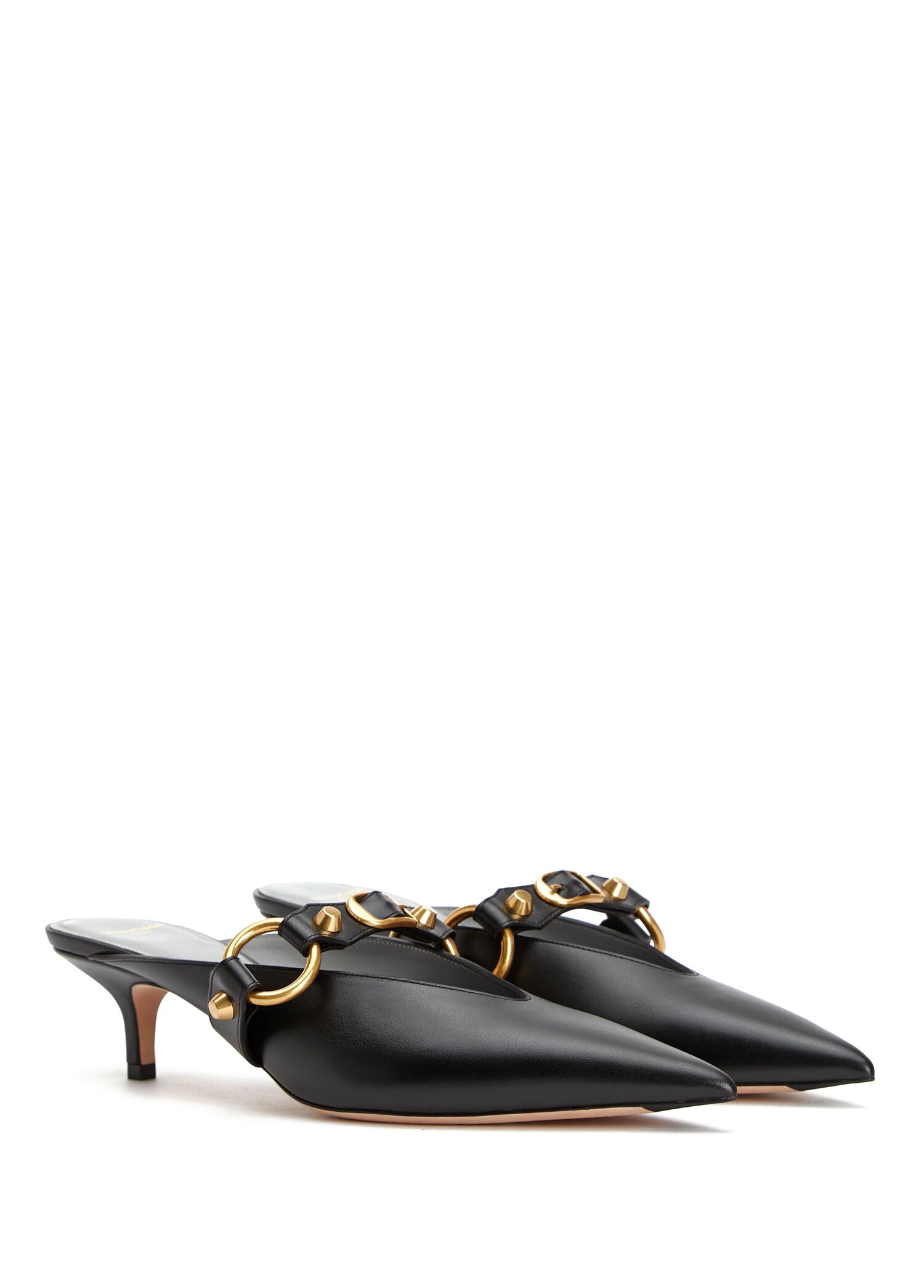 BALENCIAGA KITTEN HEEL MULE L45 - BEYMEN