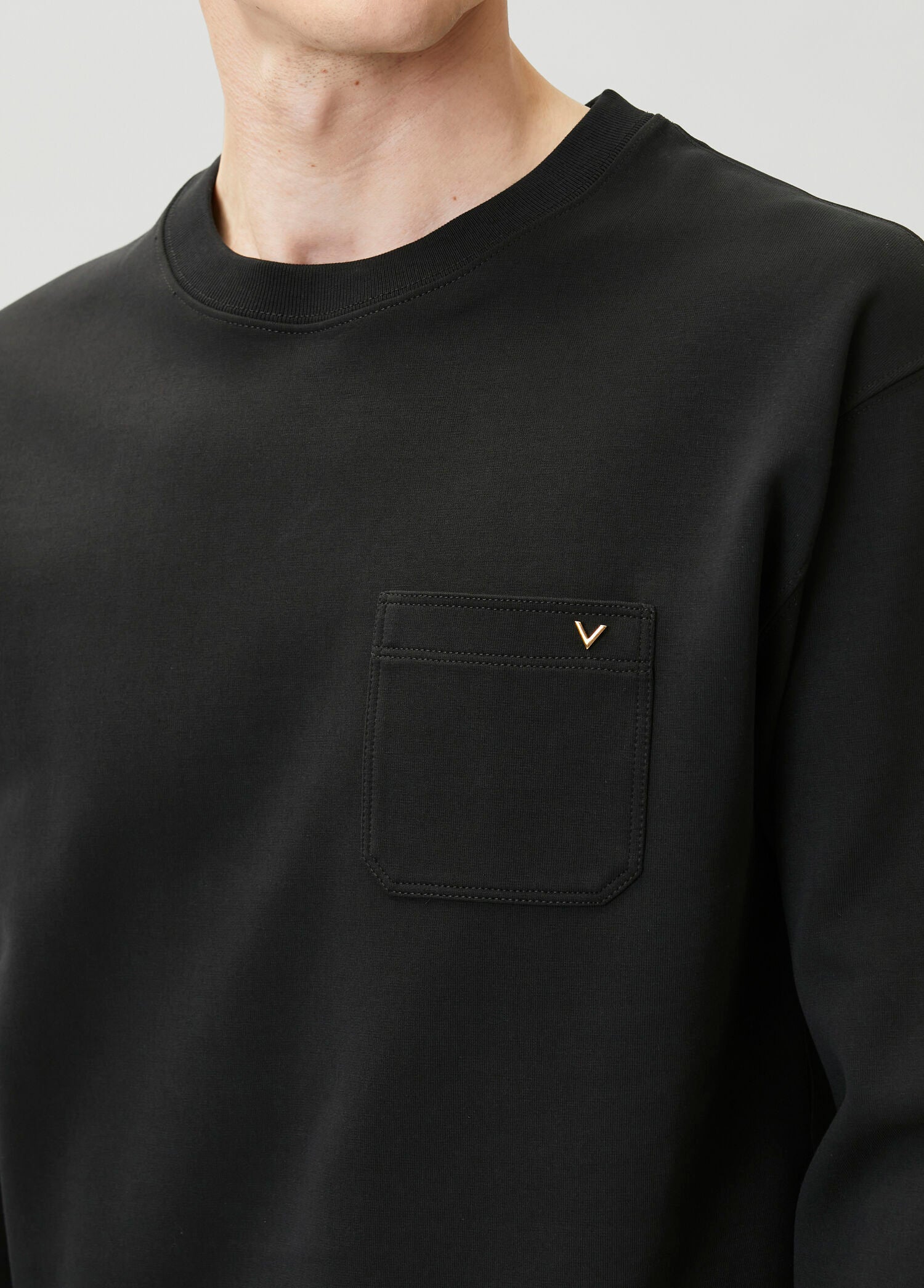VALENTINO GARAVANI JERSEY FELPA - BEYMEN