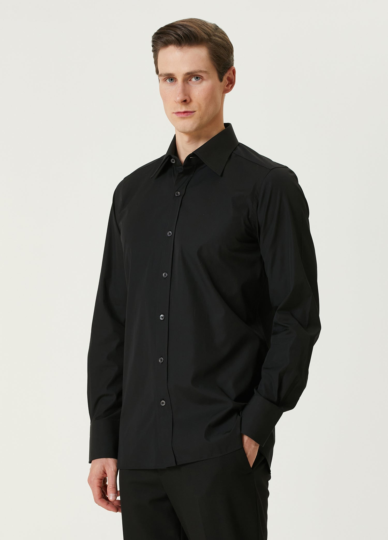 TOM FORD POPLIN SLIM FIT SHIRT - BEYMEN