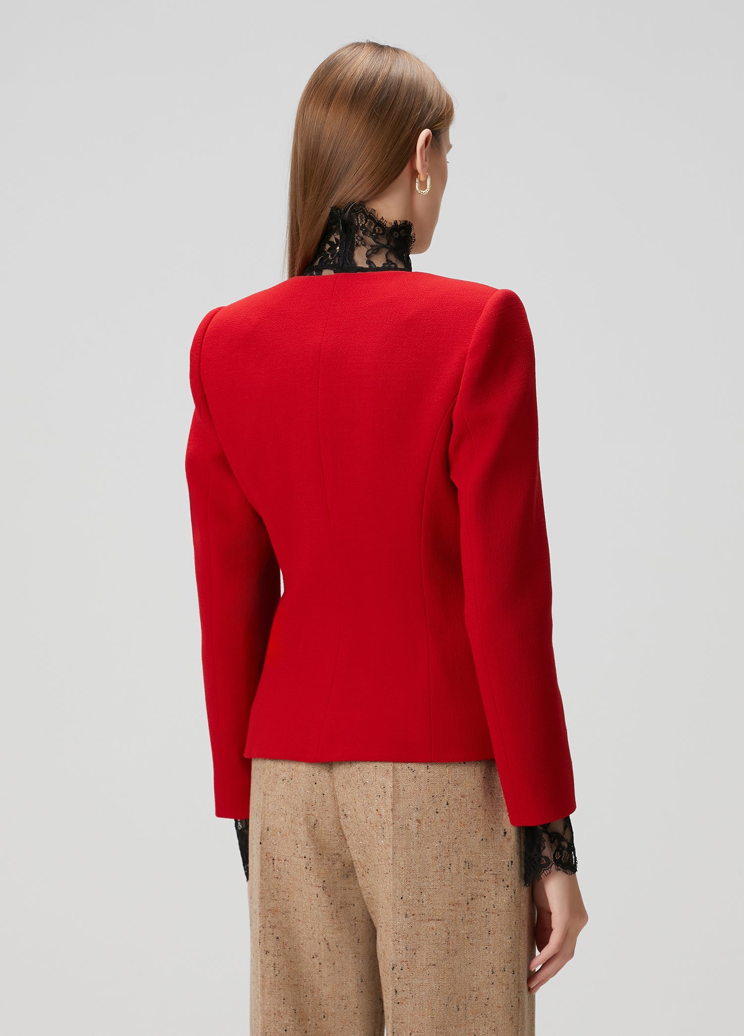 VALENTINO GARAVANI JACKET WOOL CREPE - BEYMEN