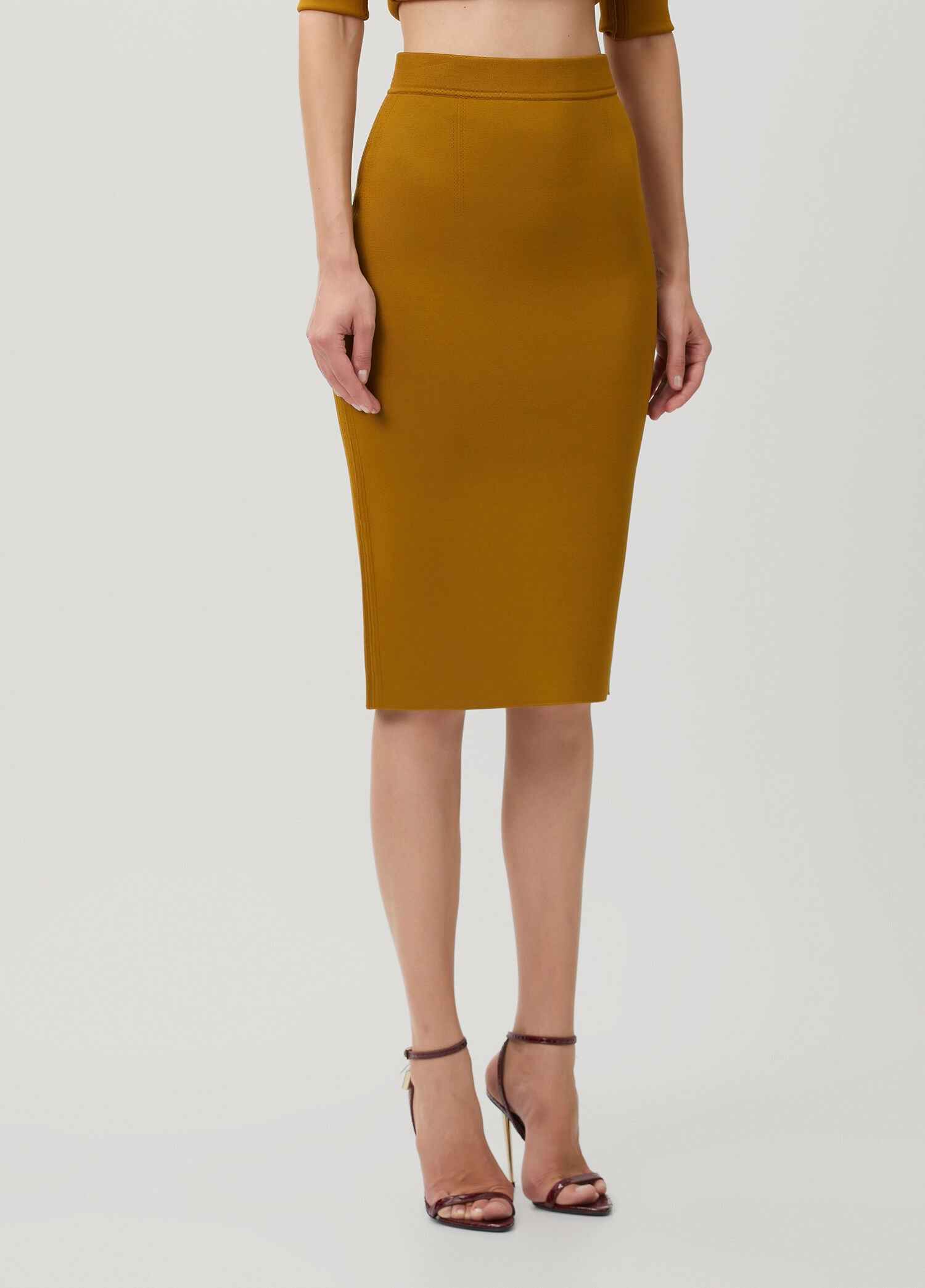 TOM FORD 18GG FITTED PENCIL SKIRT - BEYMEN
