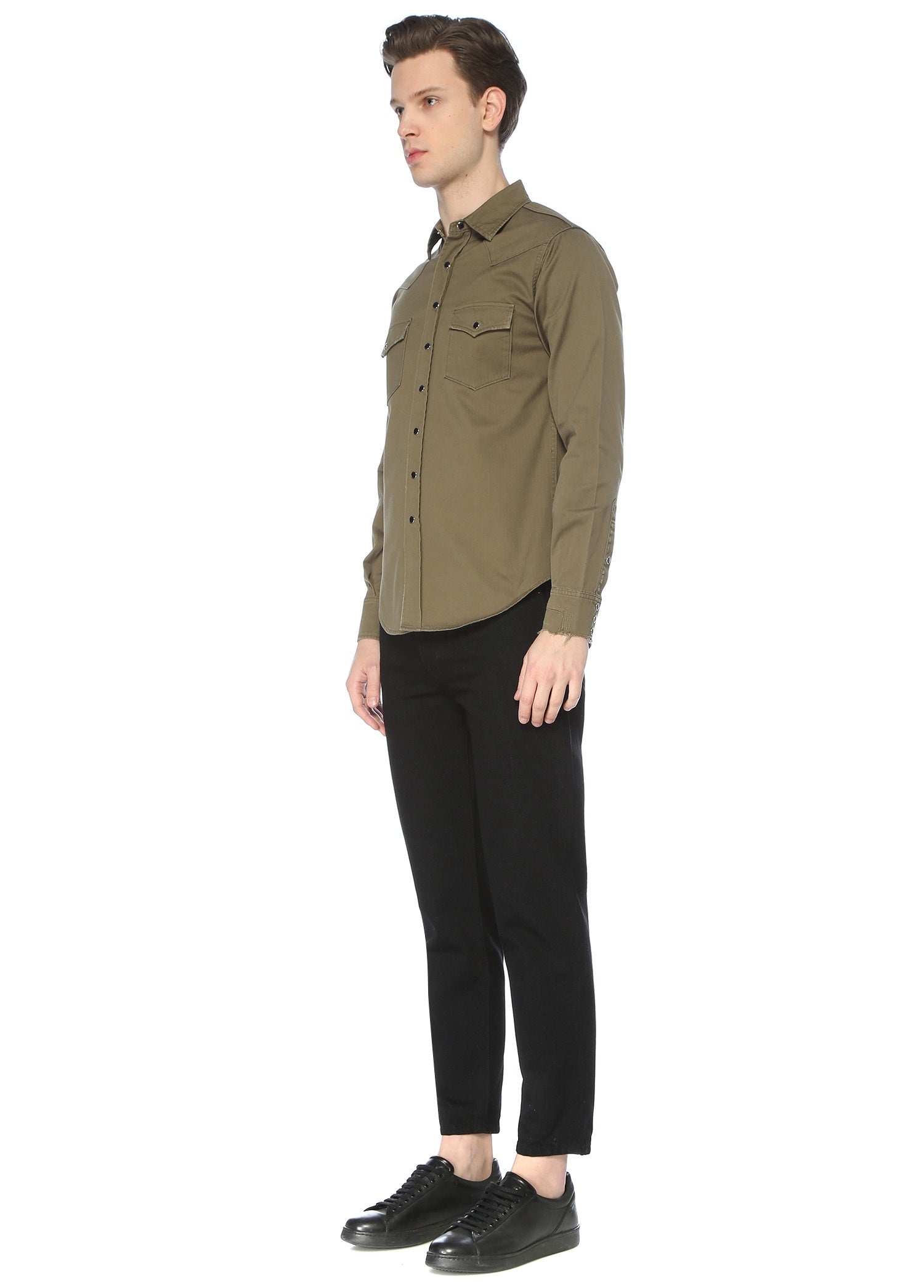 YVES SAINT LAURENT CLASSIC WESTERN SHIRT