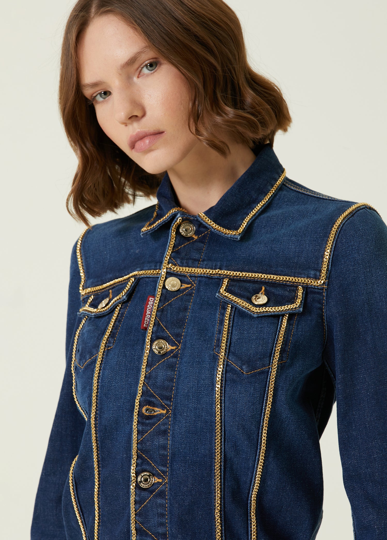 DSQUARED2 LIGHT STUD LINE JKT - BEYMEN