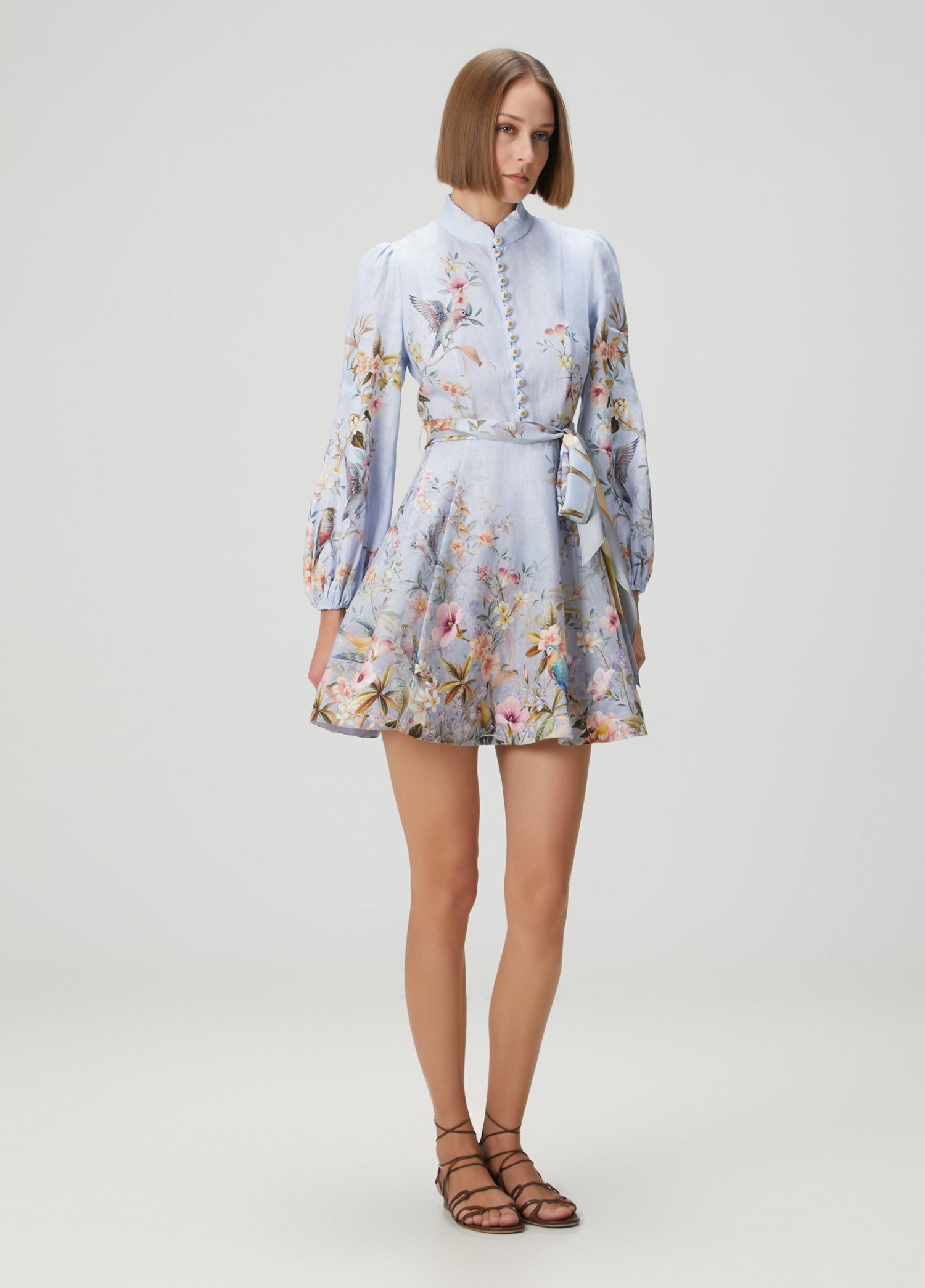 ZIMMERMAN MINI DRESS - BEYMEN