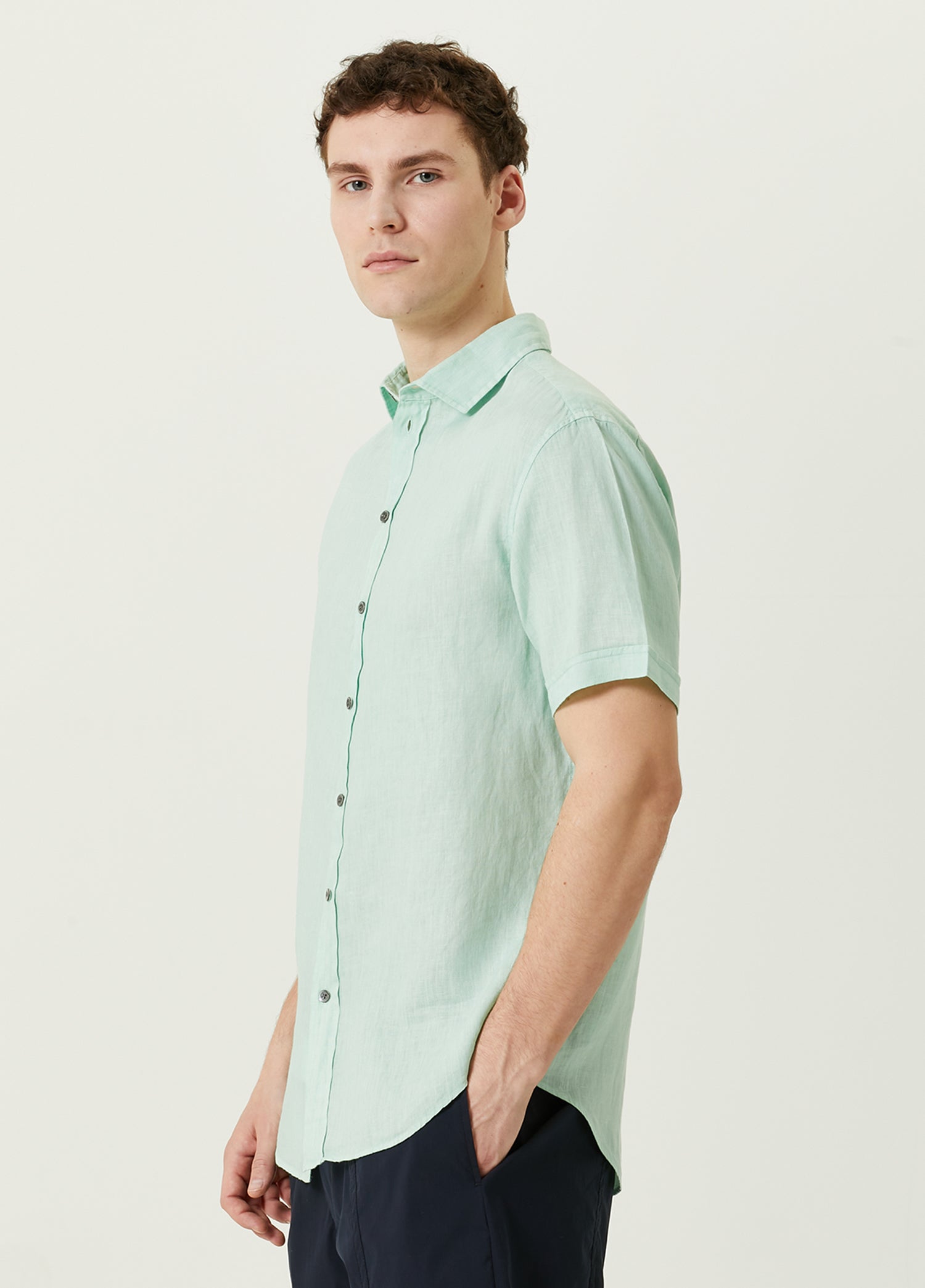 EMPORIO ARMANI LS SHIRT - BEYMEN