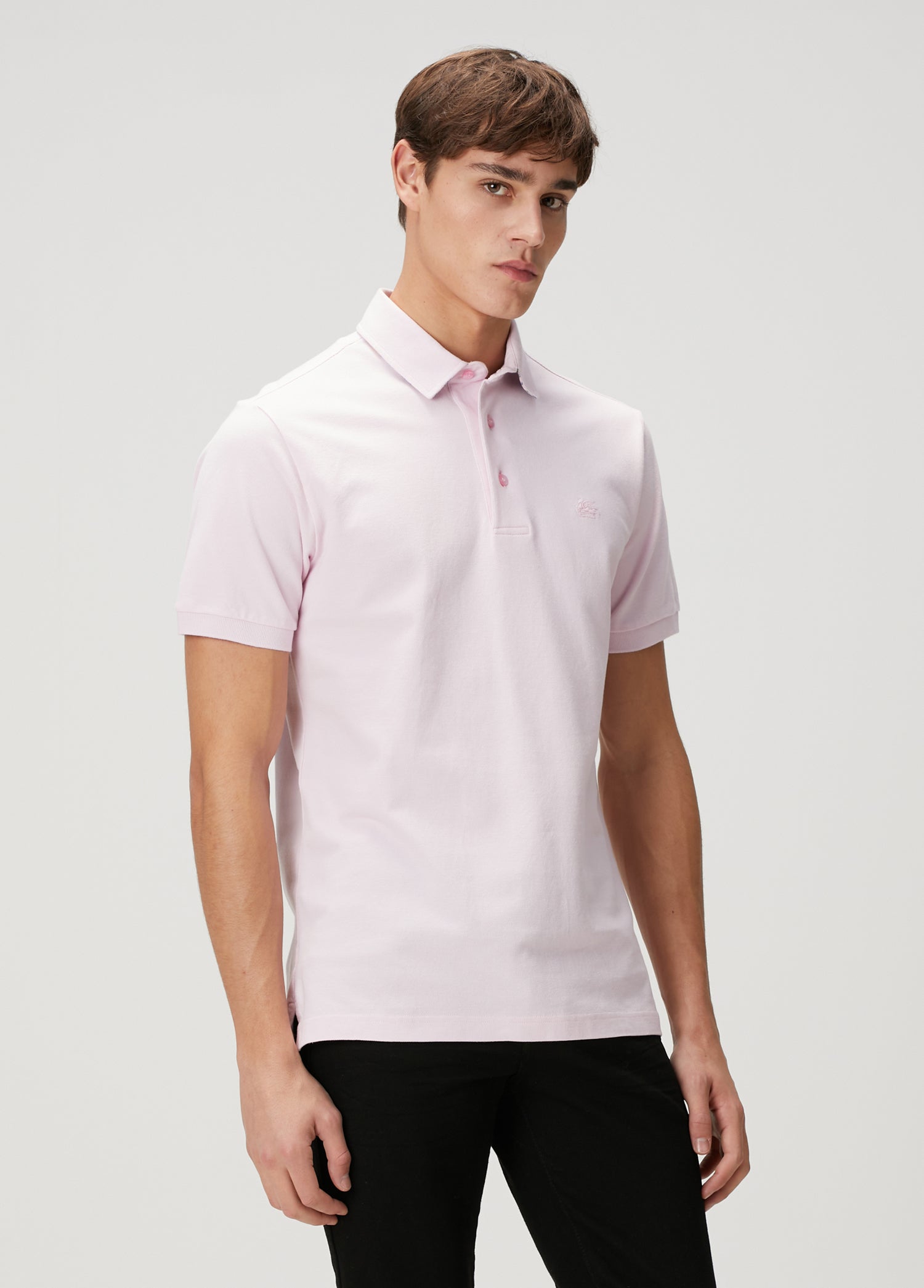 ETRO POLO ROMA PRINTED UNDERCOLLAR - BEYMEN