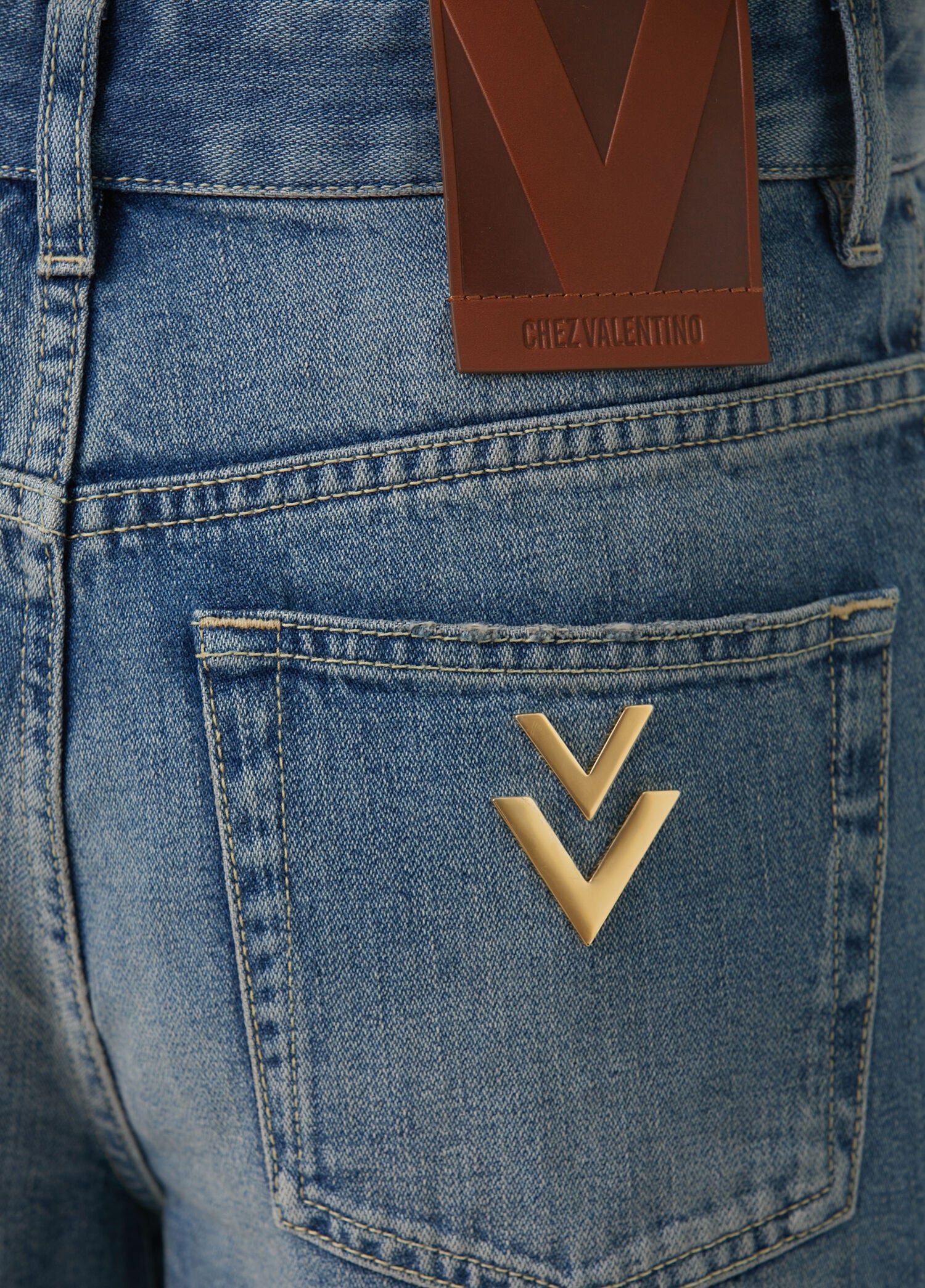 VALENTINO GARAVANI DENIM BOTTOMS - BEYMEN