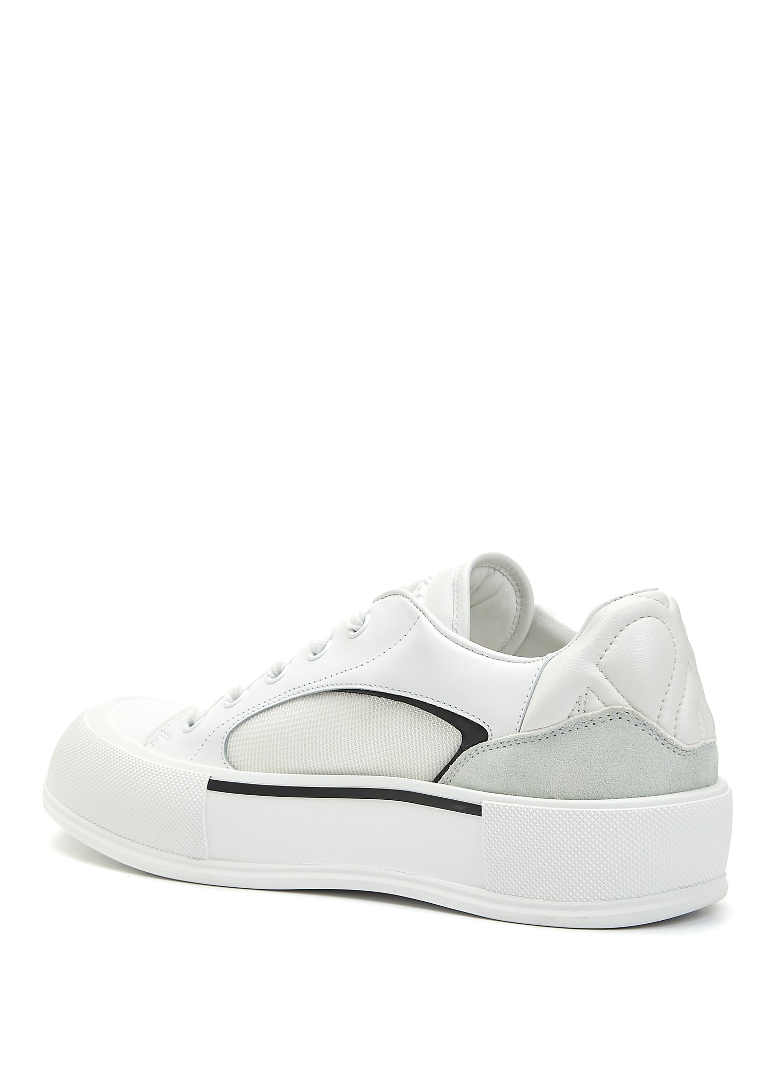 ALEXANDER MCQUEEN SKATE DECK PLIMSOLL SNEAKER