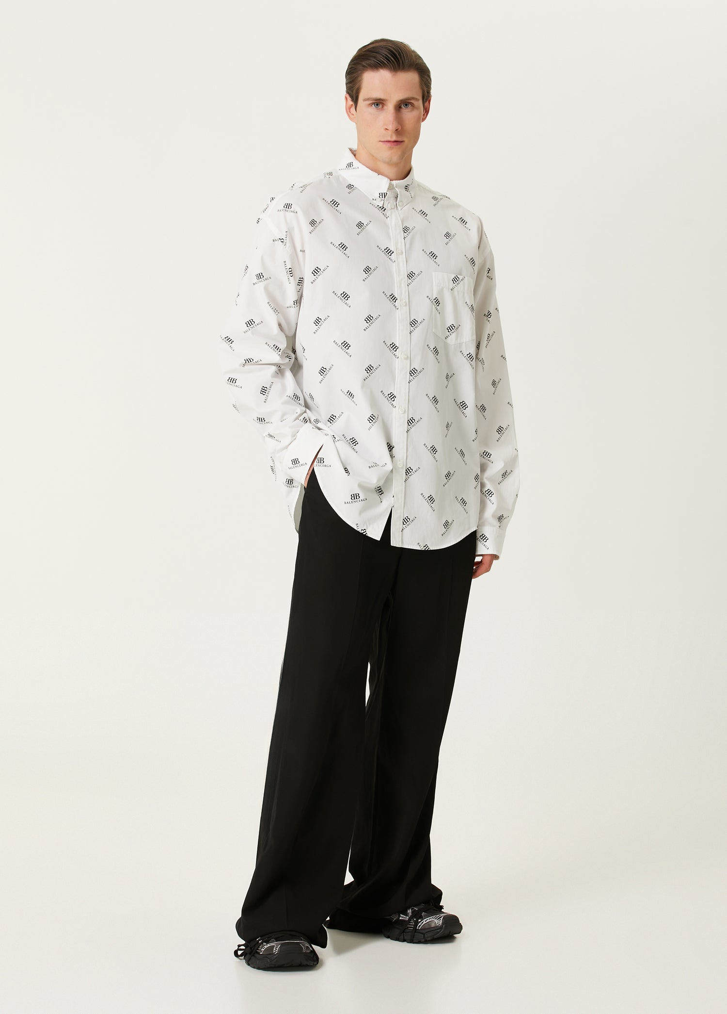 BALENCIAGA L/S LARGE FIT SHIRT