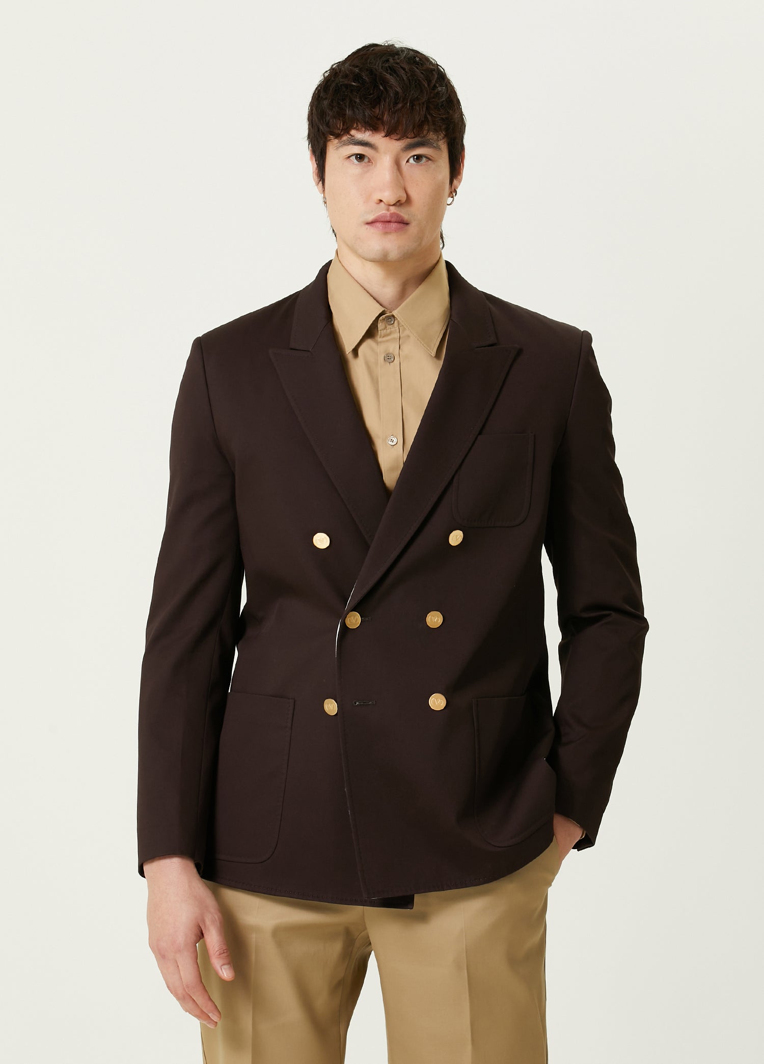VALENTINO GIACCA D/PETTO 6 BOTT - BEYMEN