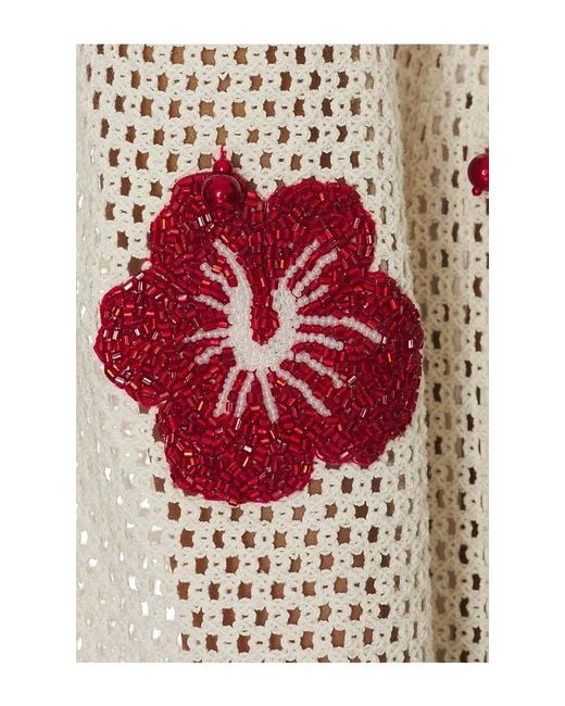 LESLIE AMON TREASURE HIBISCUS MINI DRESS - BEYMEN