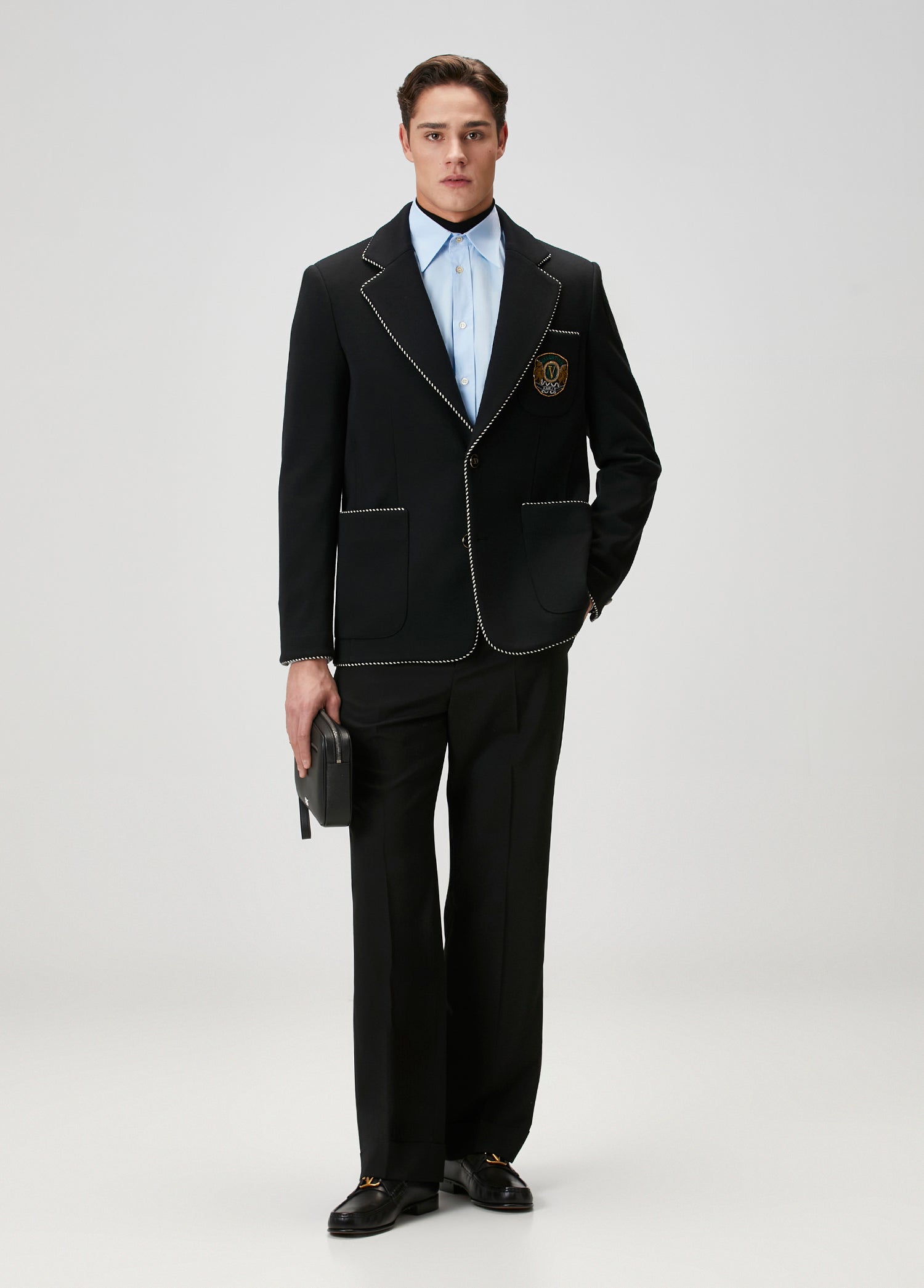 VALENTINO GARAVANI SINGLE-BREASTED WOOL JACKET - BEYMEN