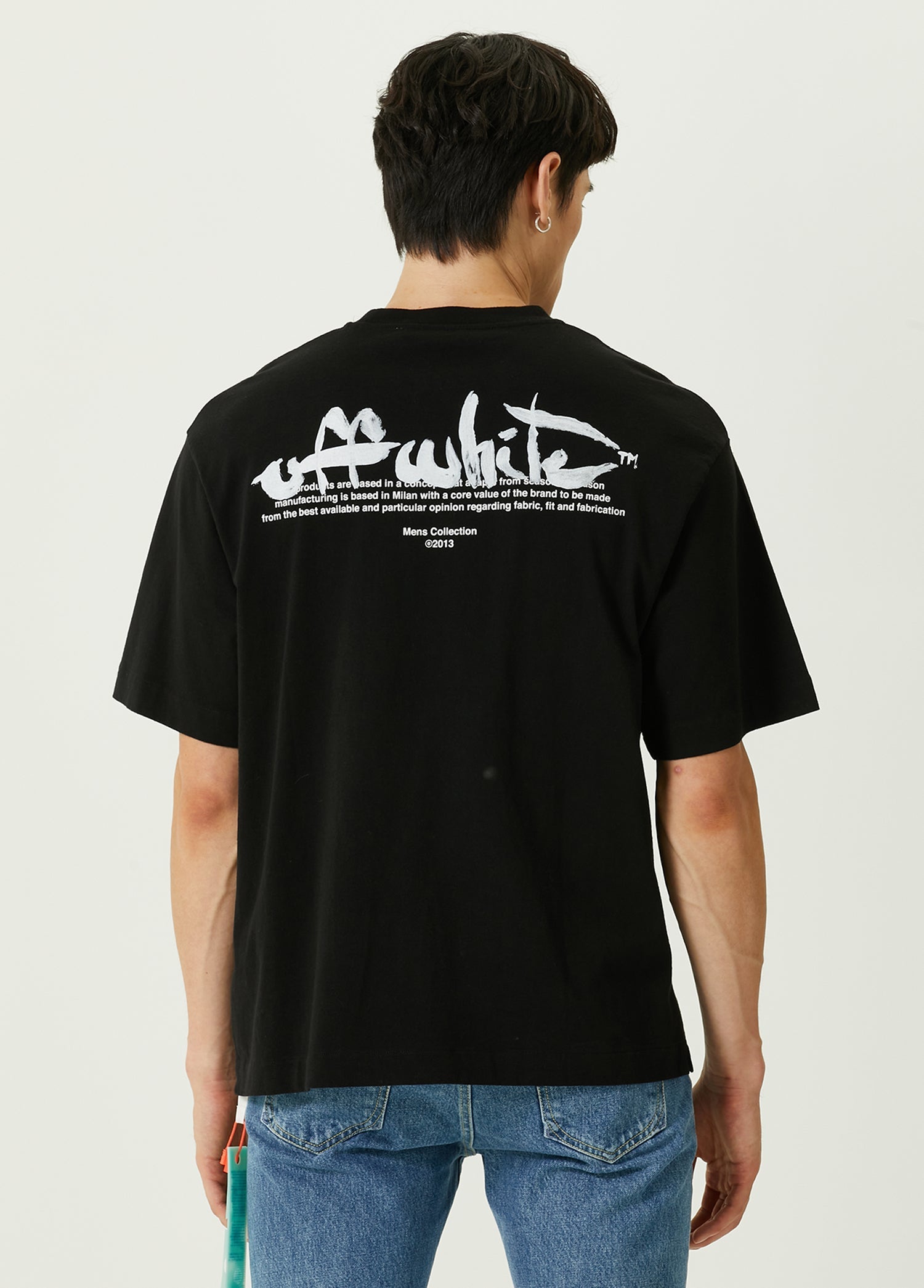 OFF-WHITE PAINT SCRIPT OVERSIZED SKATE T-SHIRT - BEYMEN