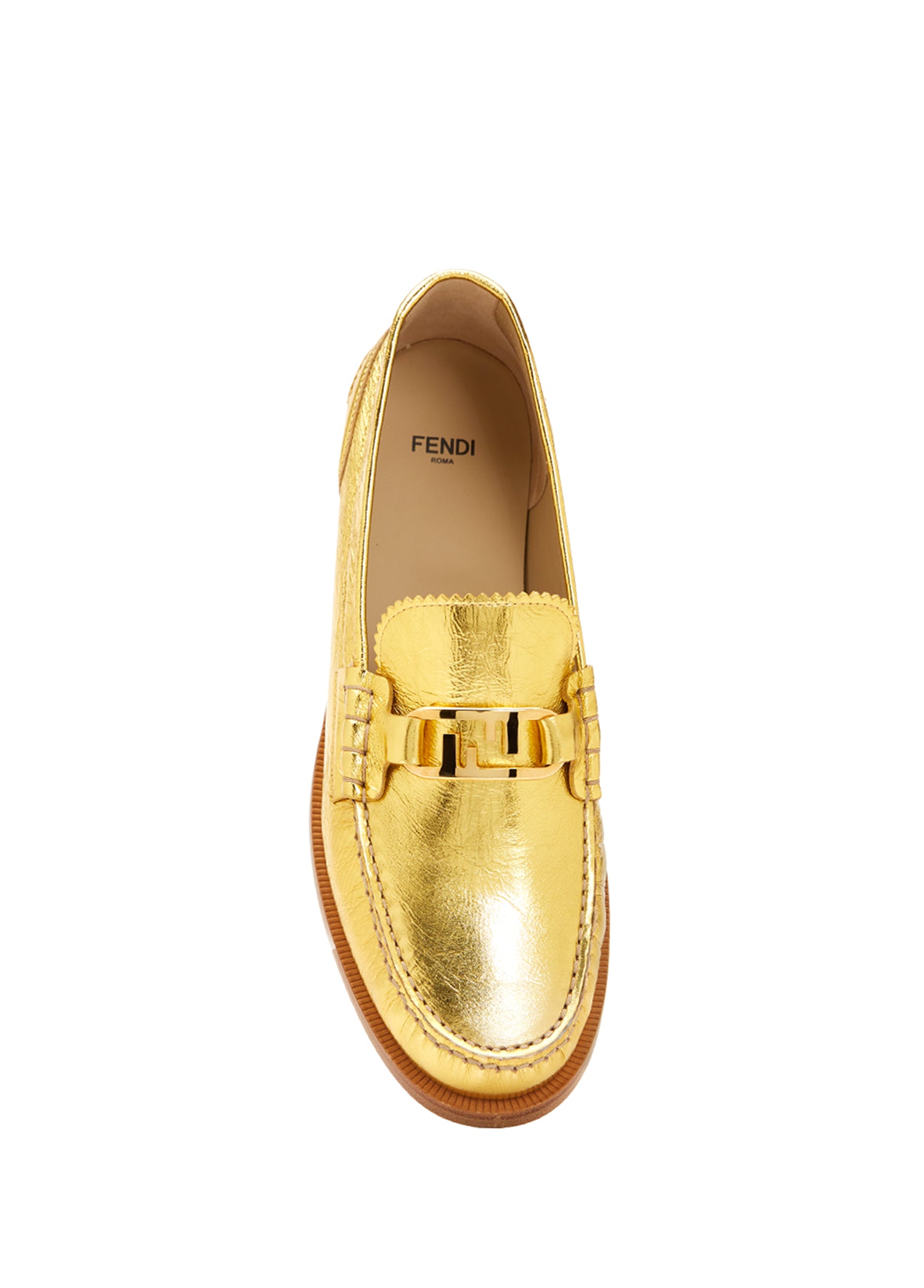 FENDI MOCASSINO NAPPA LAMINATA - BEYMEN