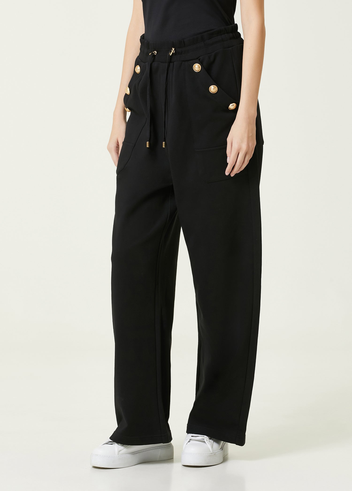 BALMAIN BUTTONED SWEATPANT - BEYMEN
