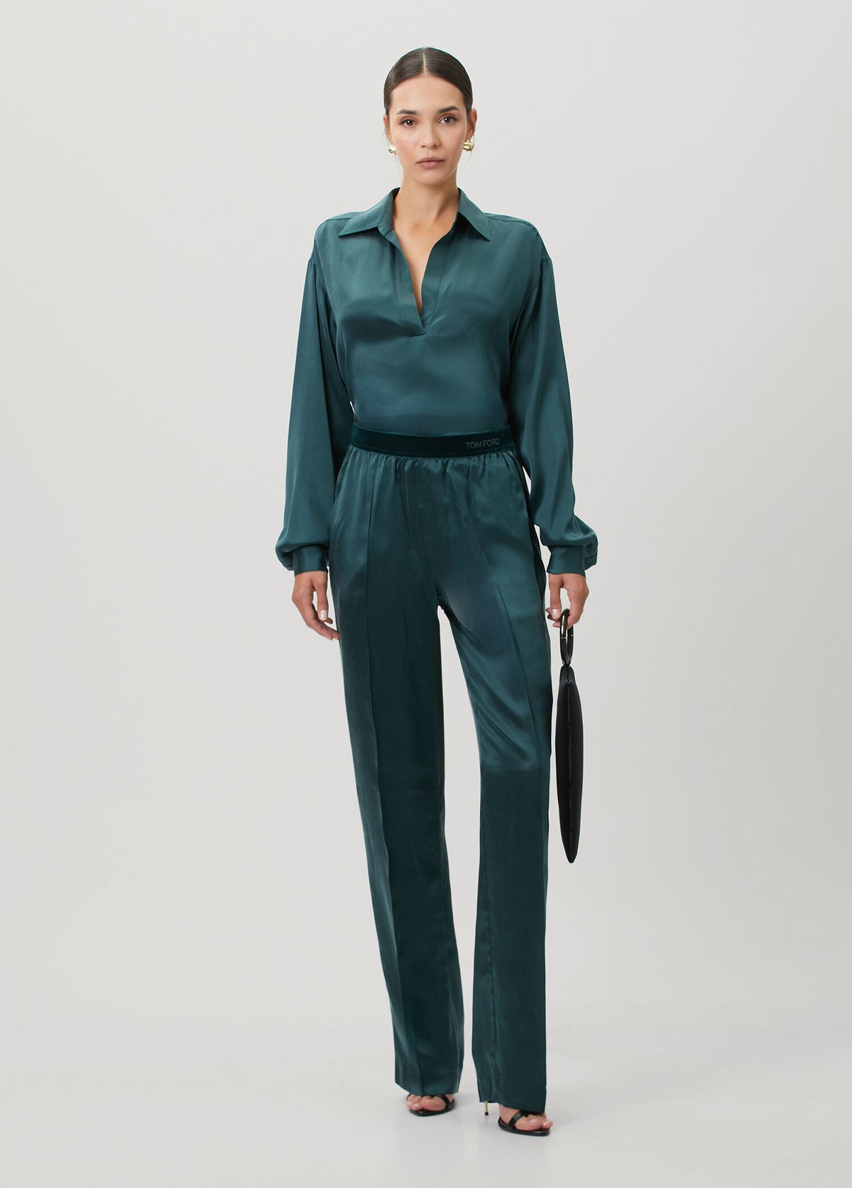 TOM FORD SILK SATIN PJ PANTS - BEYMEN