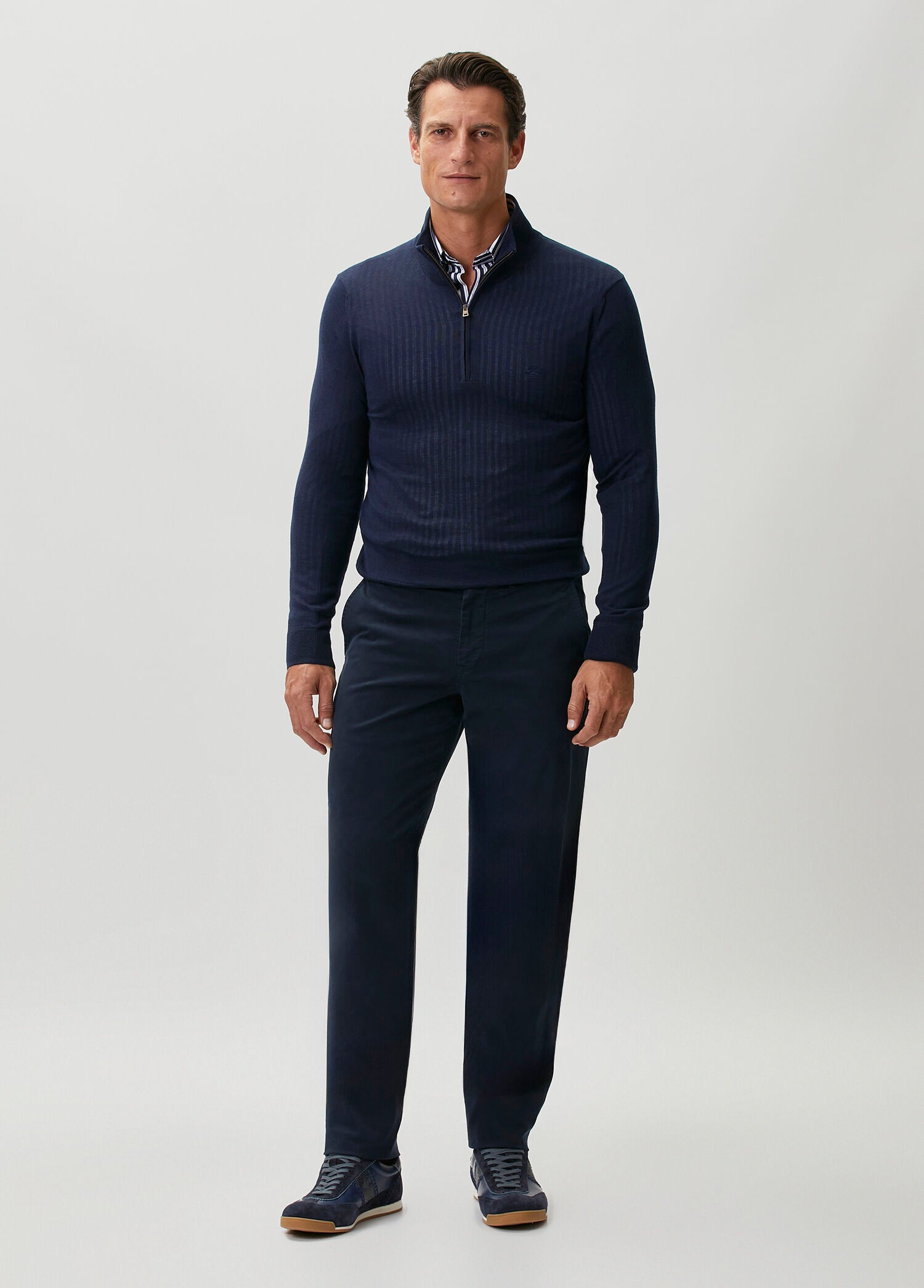 ETRO GARMENT DYE CHINO TROUSER - BEYMEN