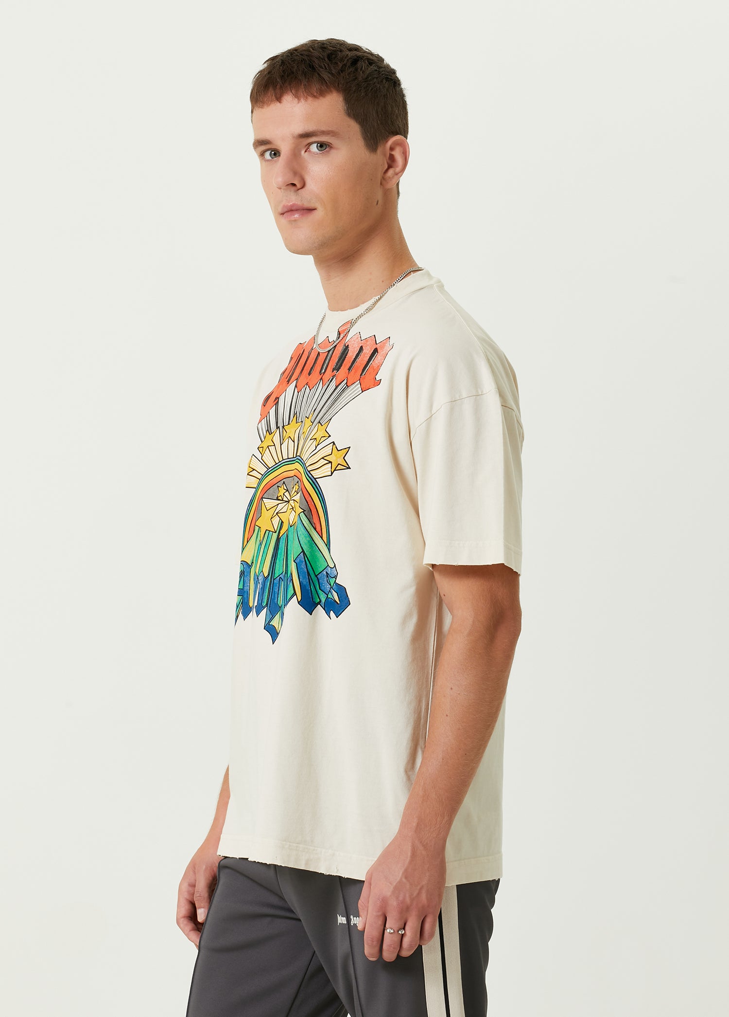 PALM ANGELS RAINBOW T-SHIRT