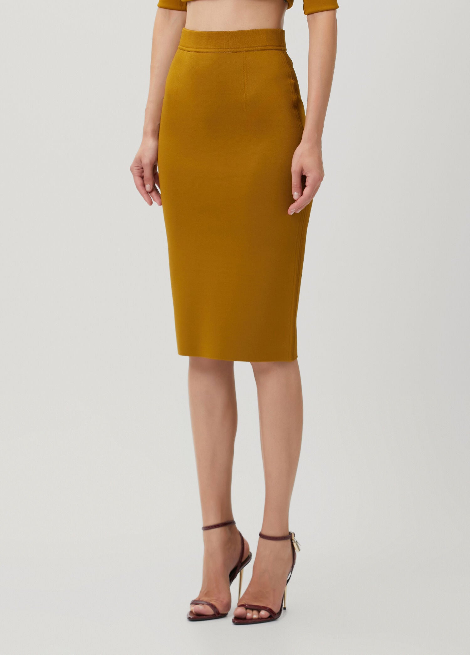 TOM FORD 18GG FITTED PENCIL SKIRT - BEYMEN