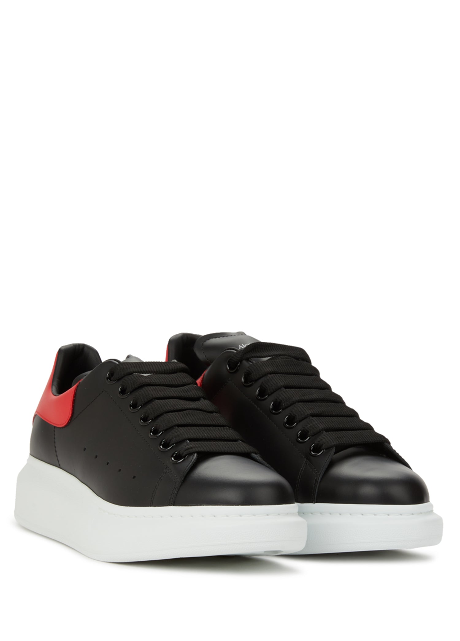 ALEXANDER MCQUEEN LEATHER UPPER AND RU