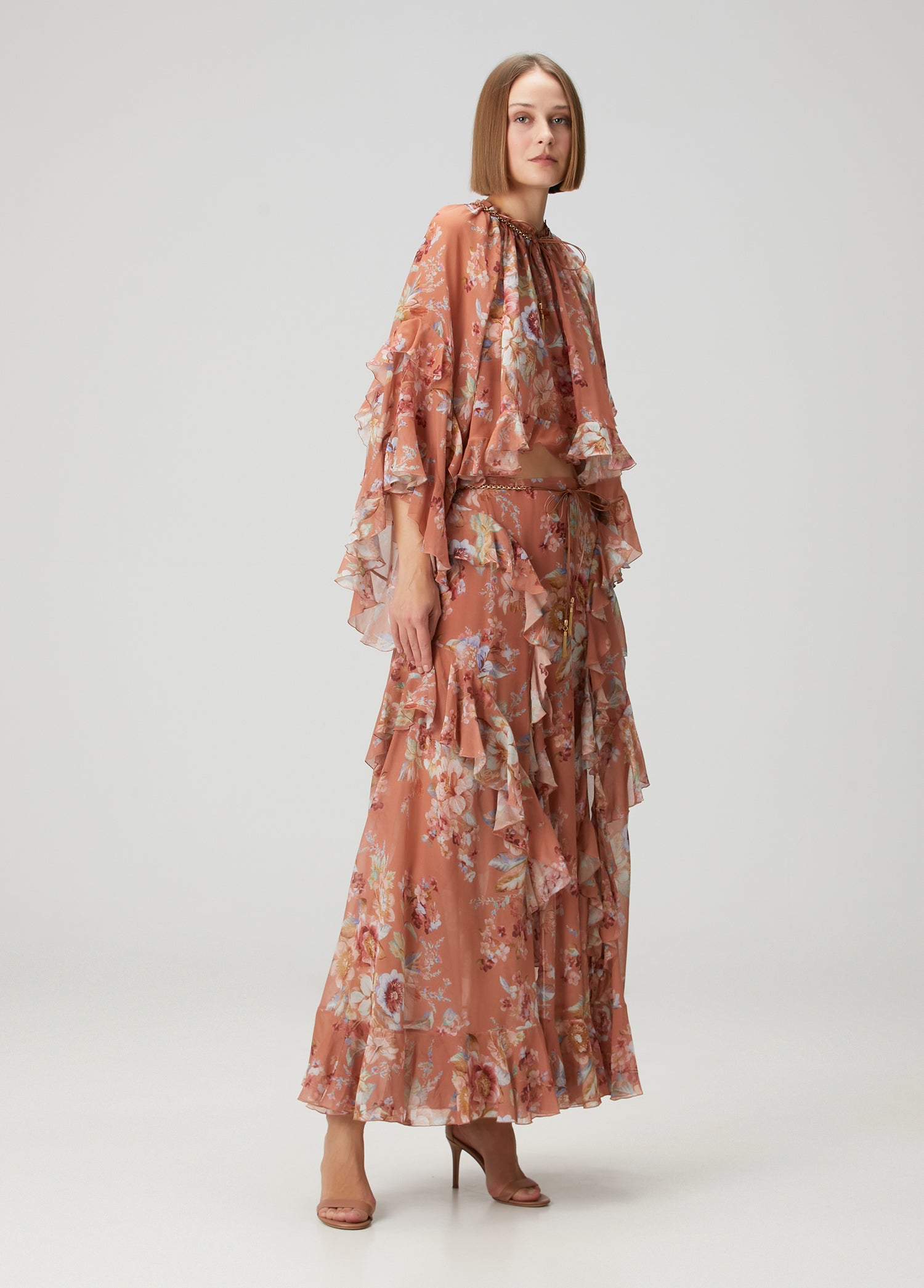 ZIMMERMAN RUFFLE BLOUSE - BEYMEN