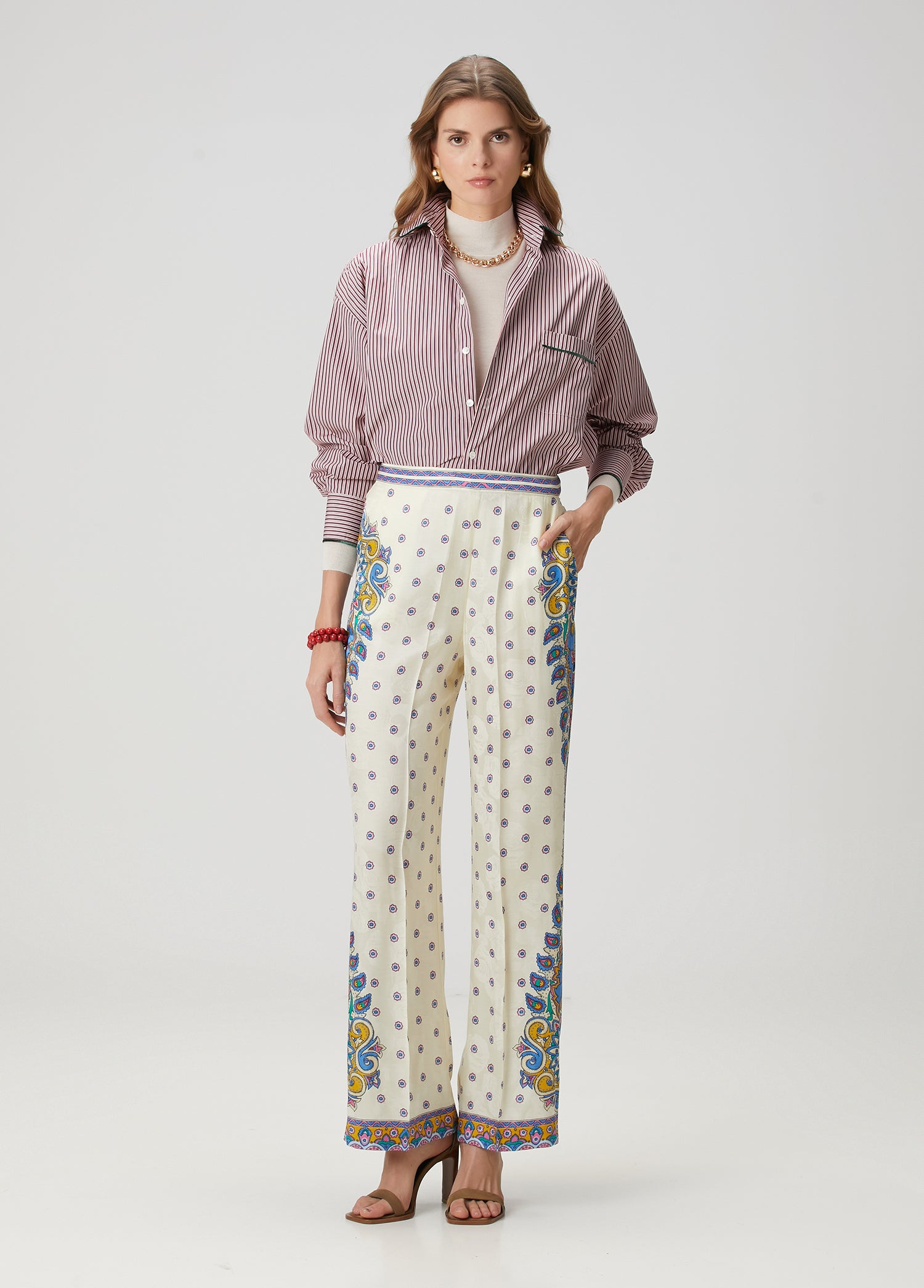 ETRO TROUSERS WOMAN