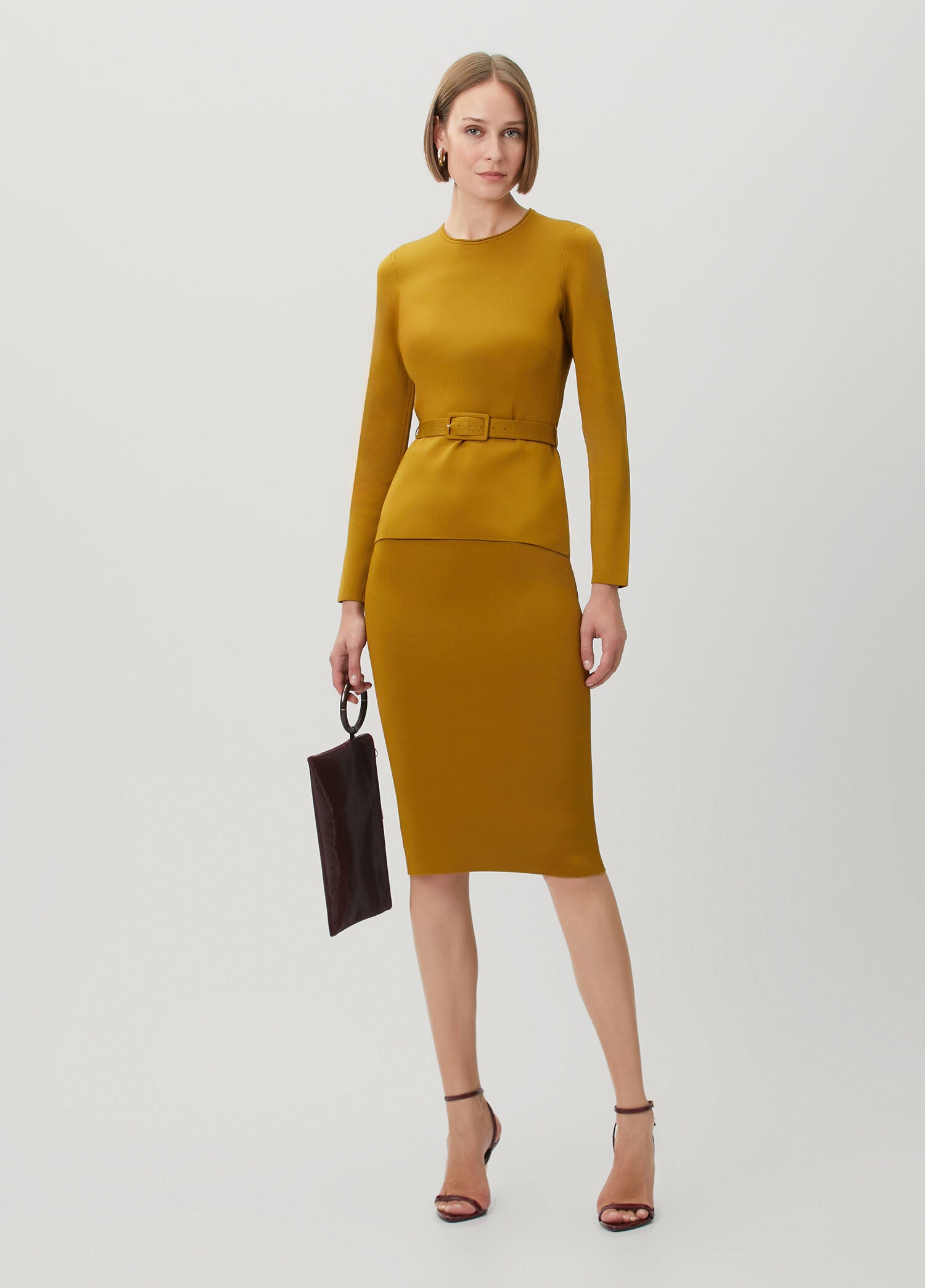 TOM FORD 18GG FITTED PENCIL SKIRT - BEYMEN