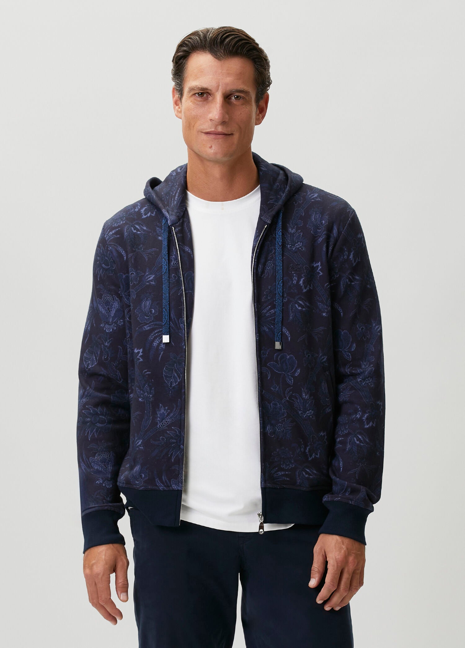 ETRO ZIPPED HOODIE WELT PKT - BEYMEN