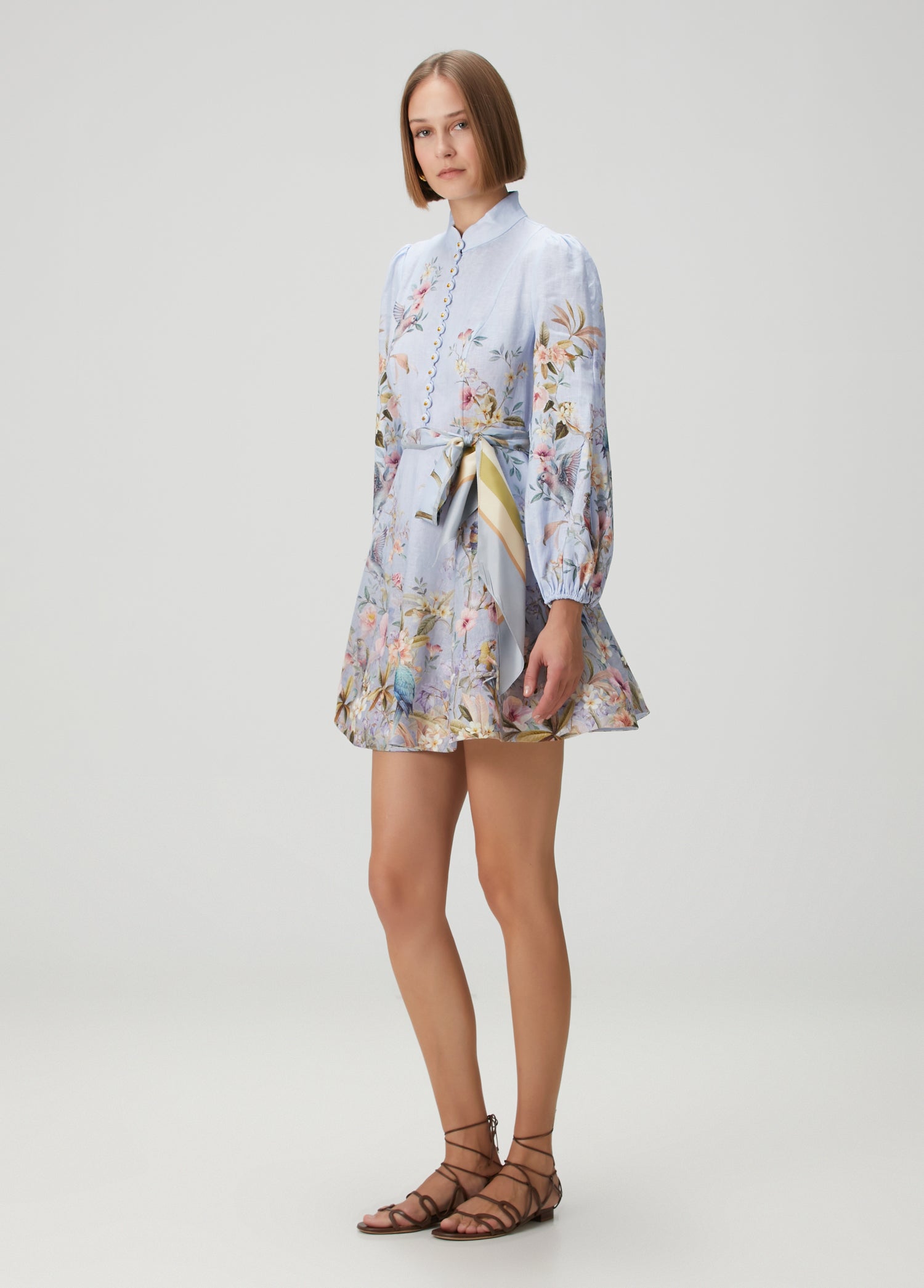ZIMMERMAN MINI DRESS - BEYMEN