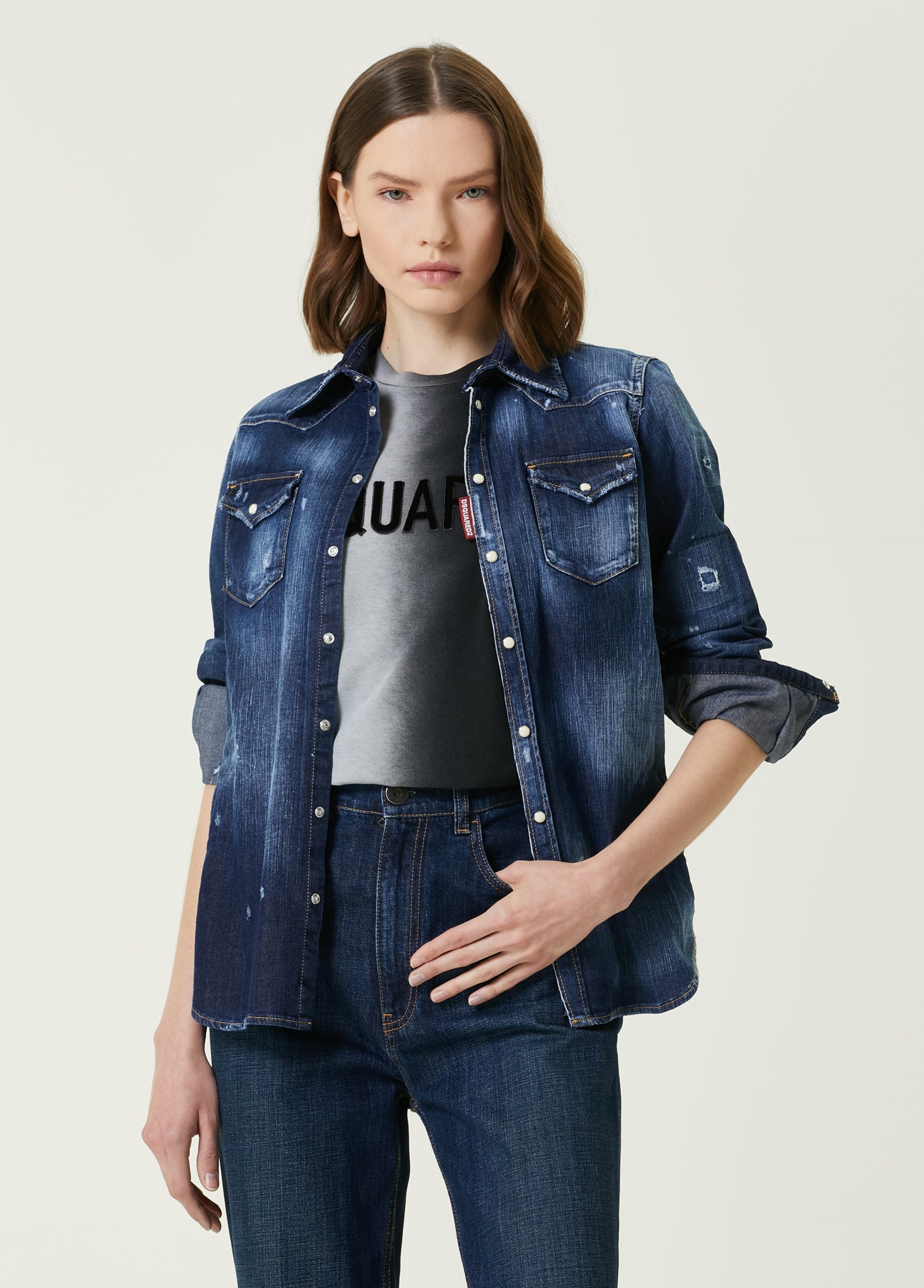 DSQUARED2 WESTERN SHIRT - BEYMEN