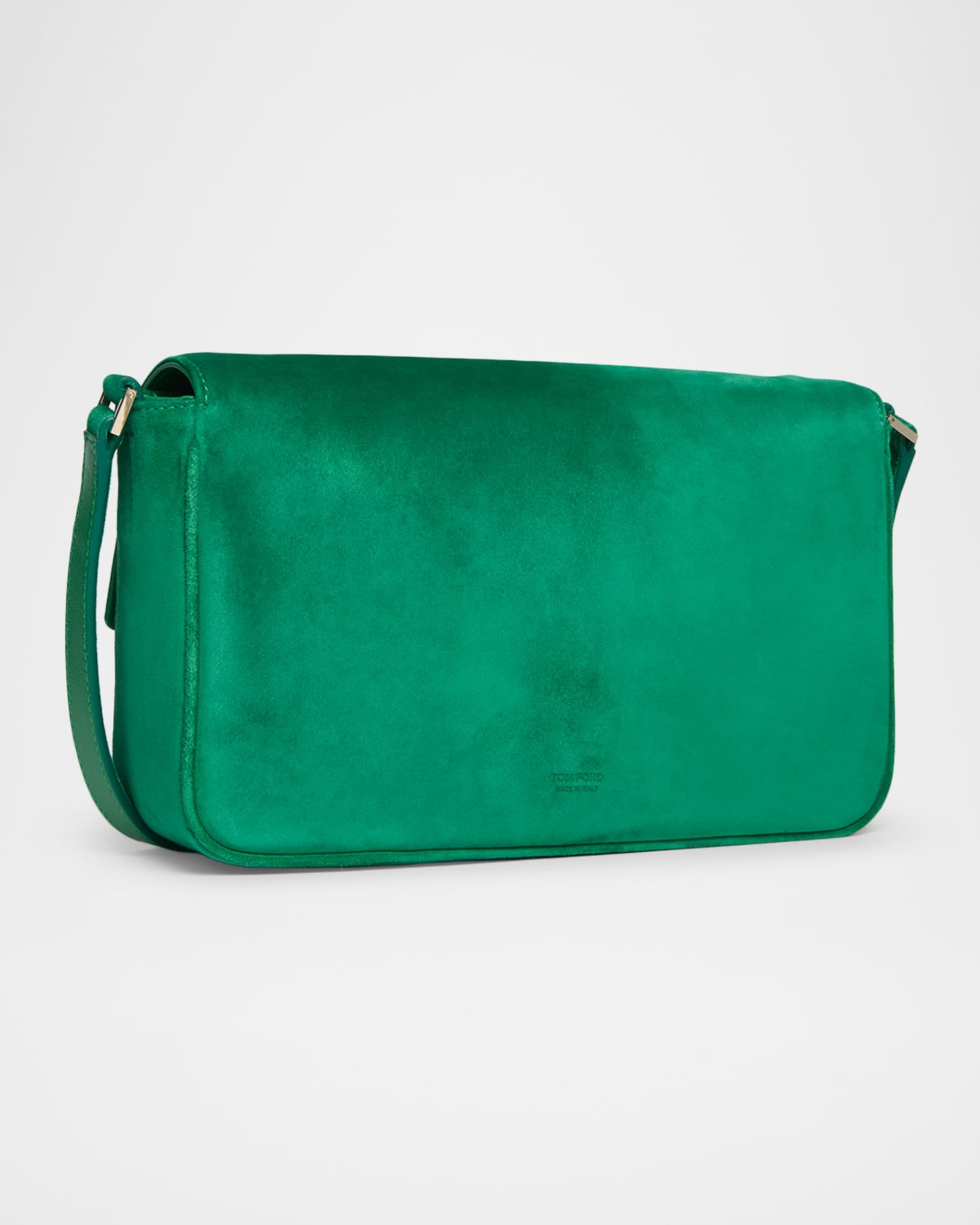 TOM FORD SUEDE CALF SMALL SHOULDER BAG - BEYMEN