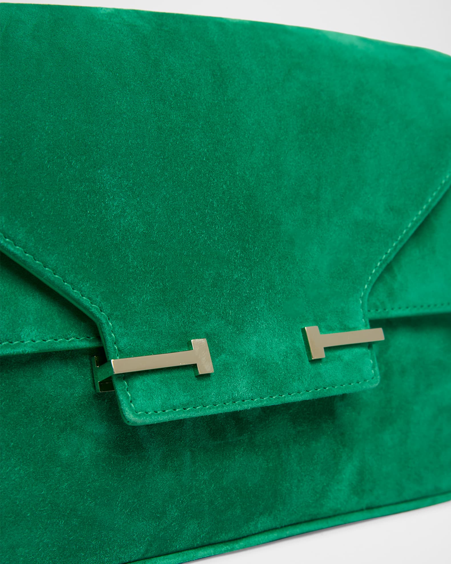 TOM FORD SUEDE CALF SMALL SHOULDER BAG - BEYMEN