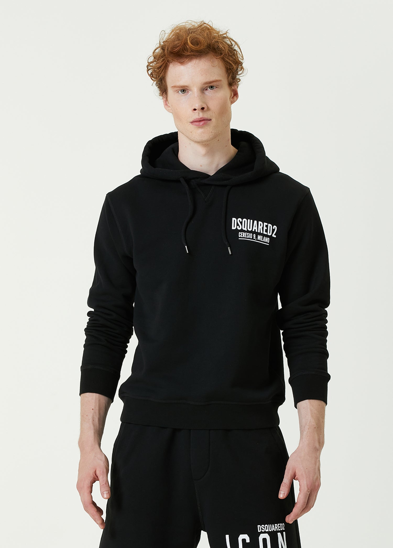 DSQUARED2 LONG SLEEVE HOODIE - BEYMEN