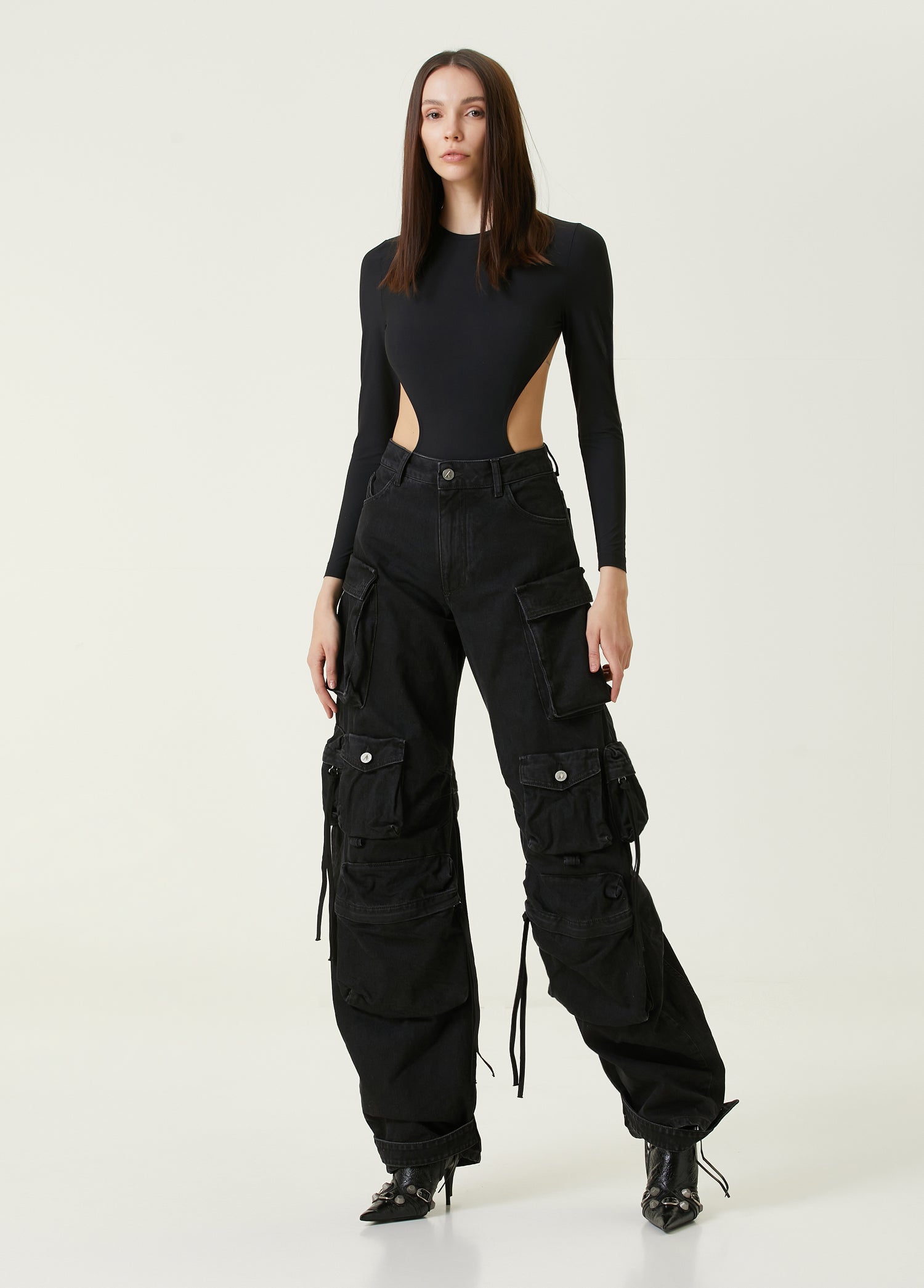 BALENCIAGA CUT OUT TOP