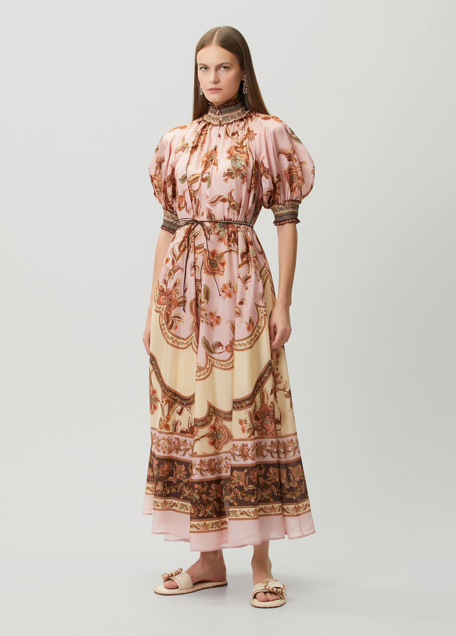 ZIMMERMAN ASTER BILLOW MAXI DRESS - BEYMEN