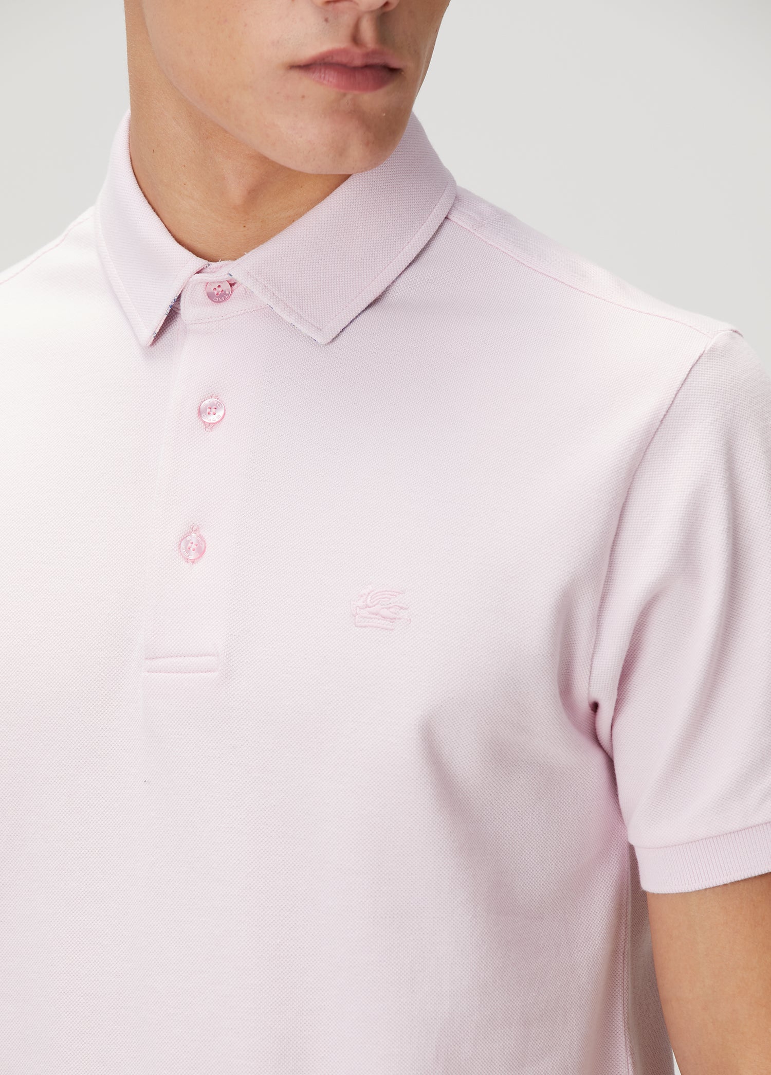 ETRO POLO ROMA PRINTED UNDERCOLLAR - BEYMEN