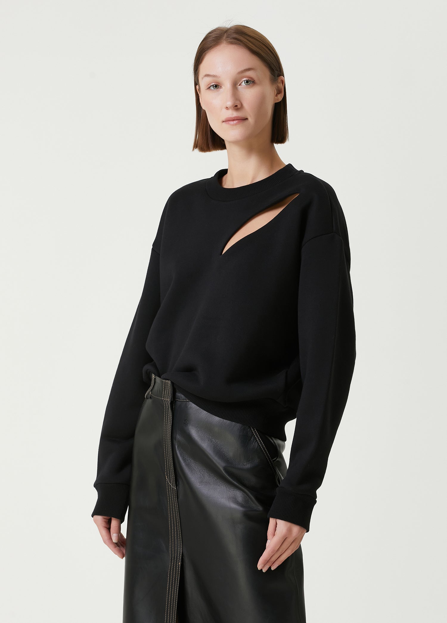 ALEXANDER MCQUEEN COTTON SWEATSHIR