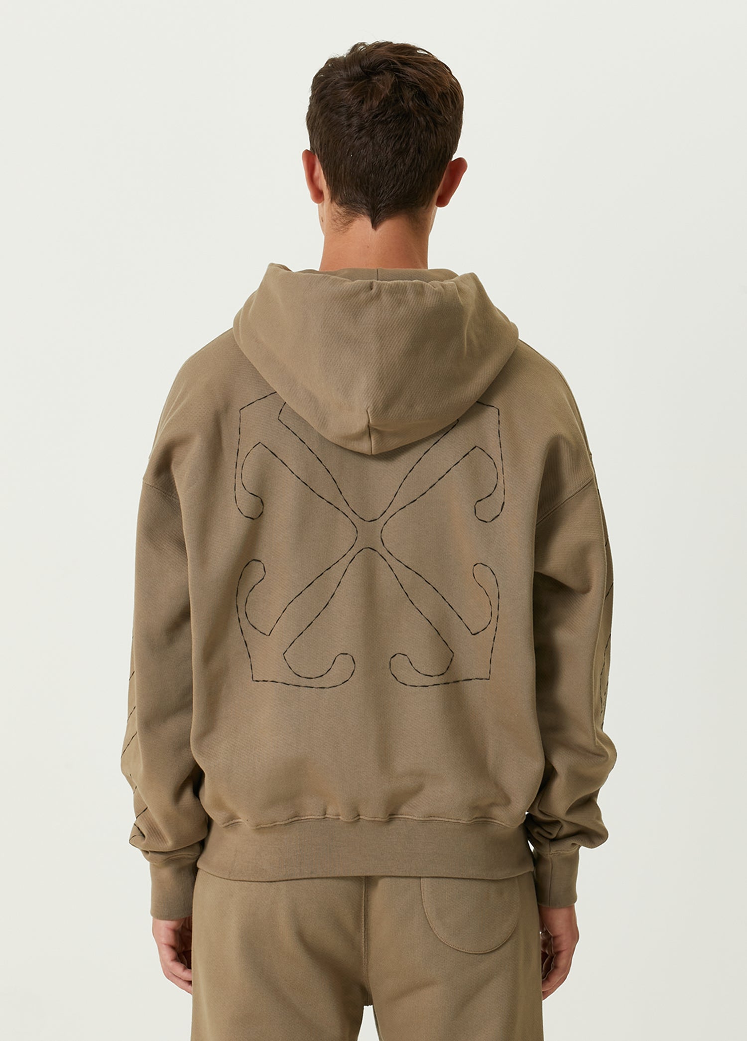 OFF-WHITE OFF STITCH SKATE HOODIE