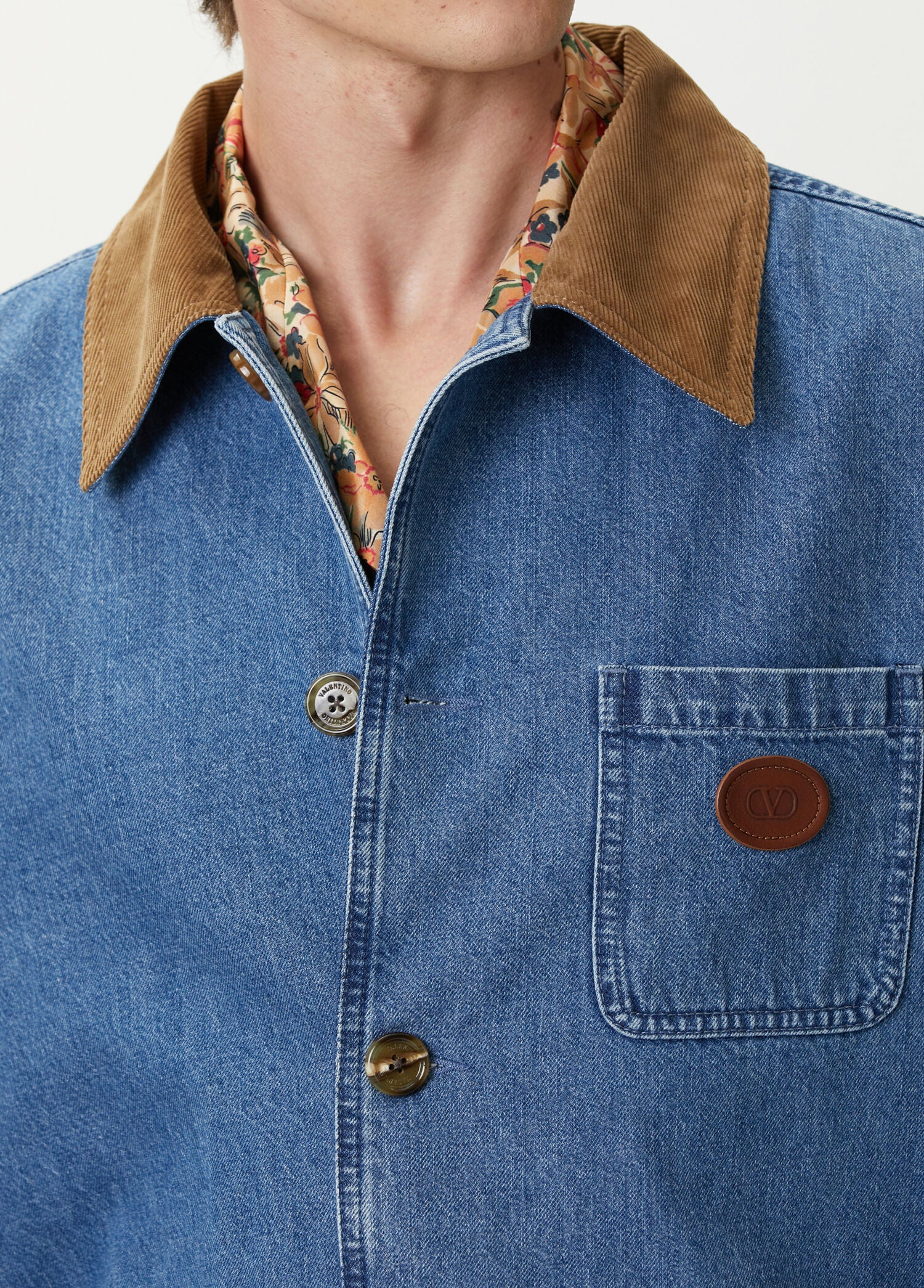 VALENTINO GARAVANI GIUBBINO DENIM - BEYMEN