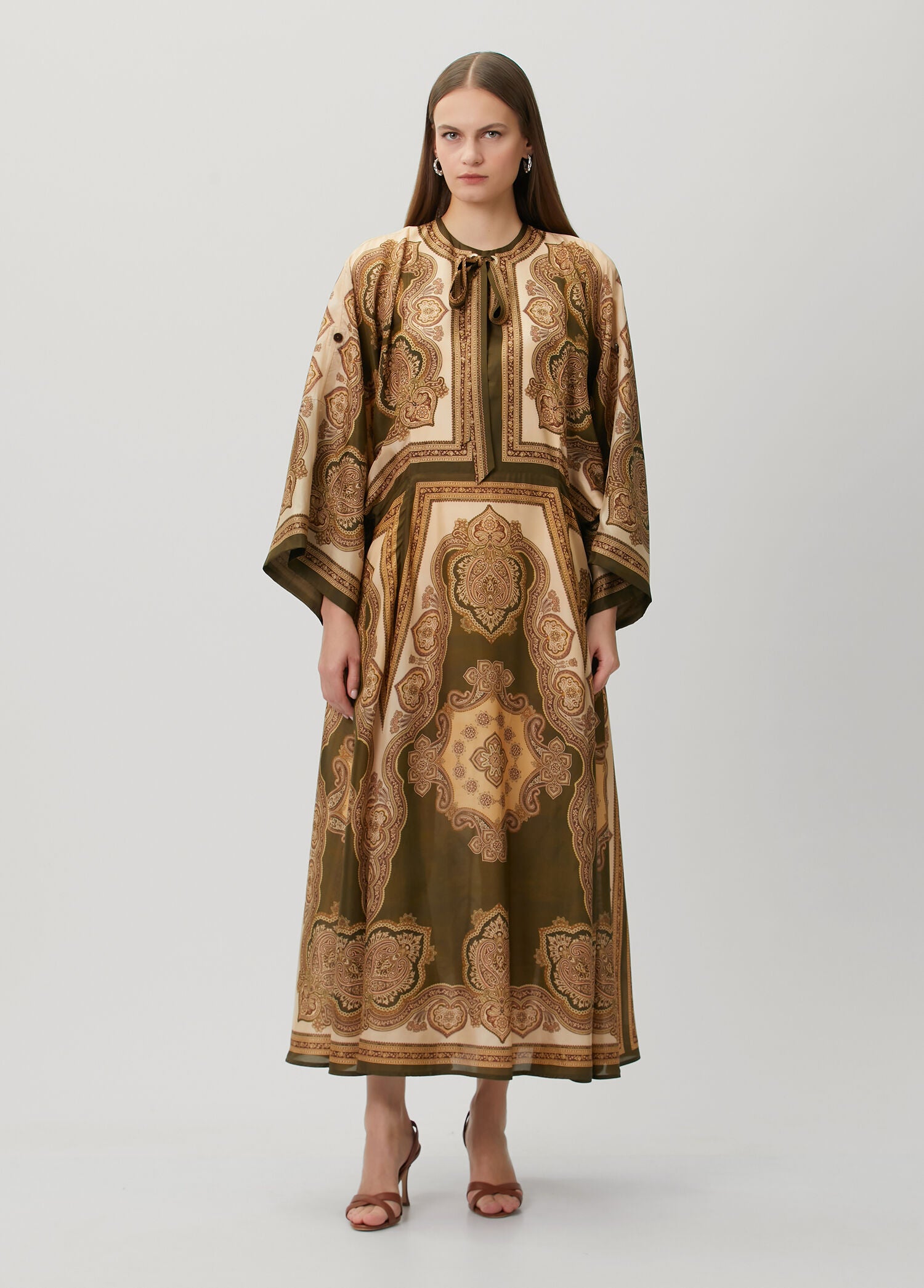 ZIMMERMAN MAHON TUNIC MIDI DRESS - BEYMEN