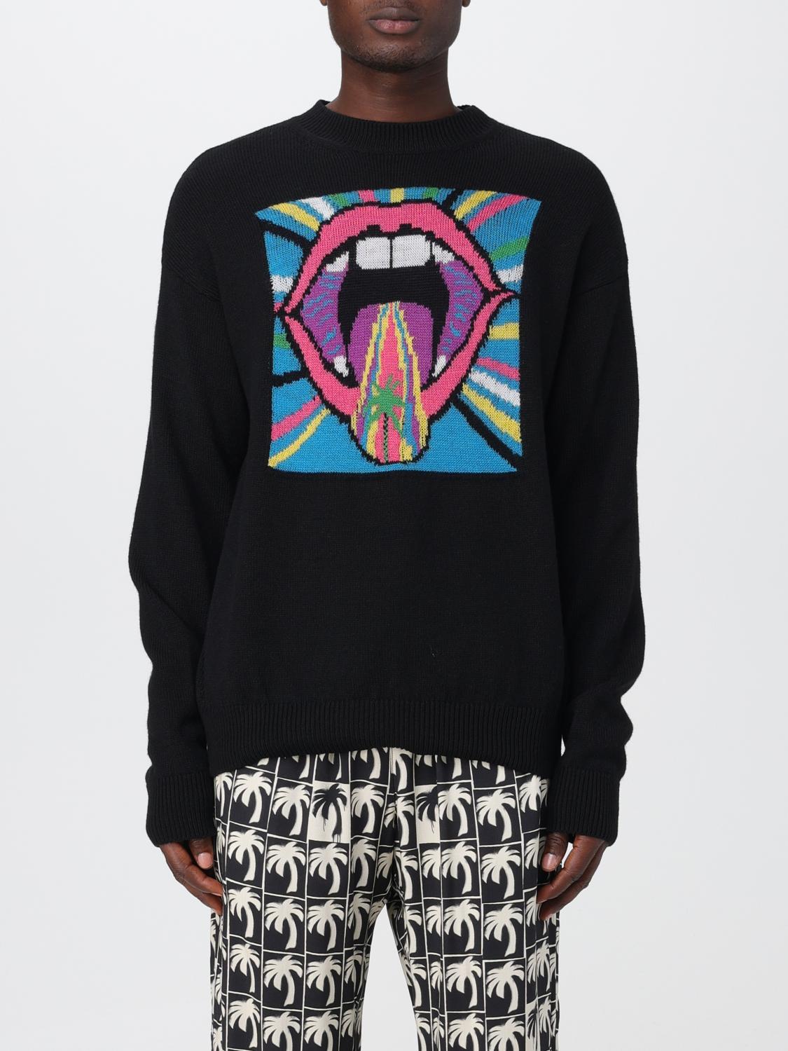 PALM ANGELS CRAZY MOUTH SWEATER - BEYMEN