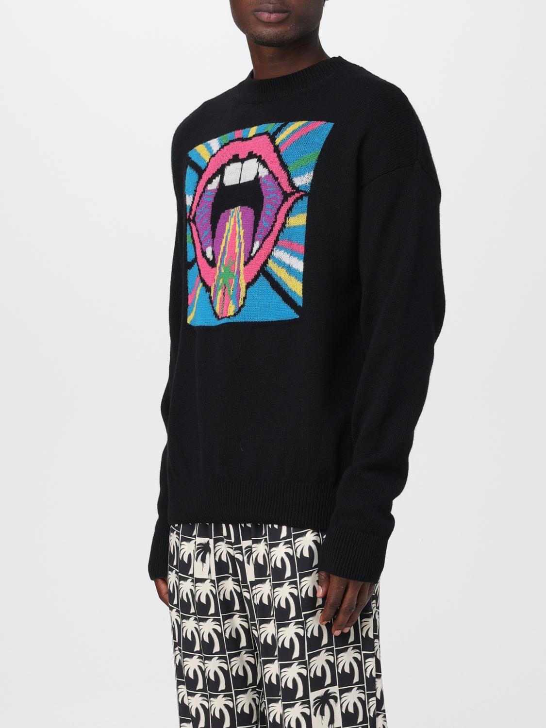 PALM ANGELS CRAZY MOUTH SWEATER - BEYMEN