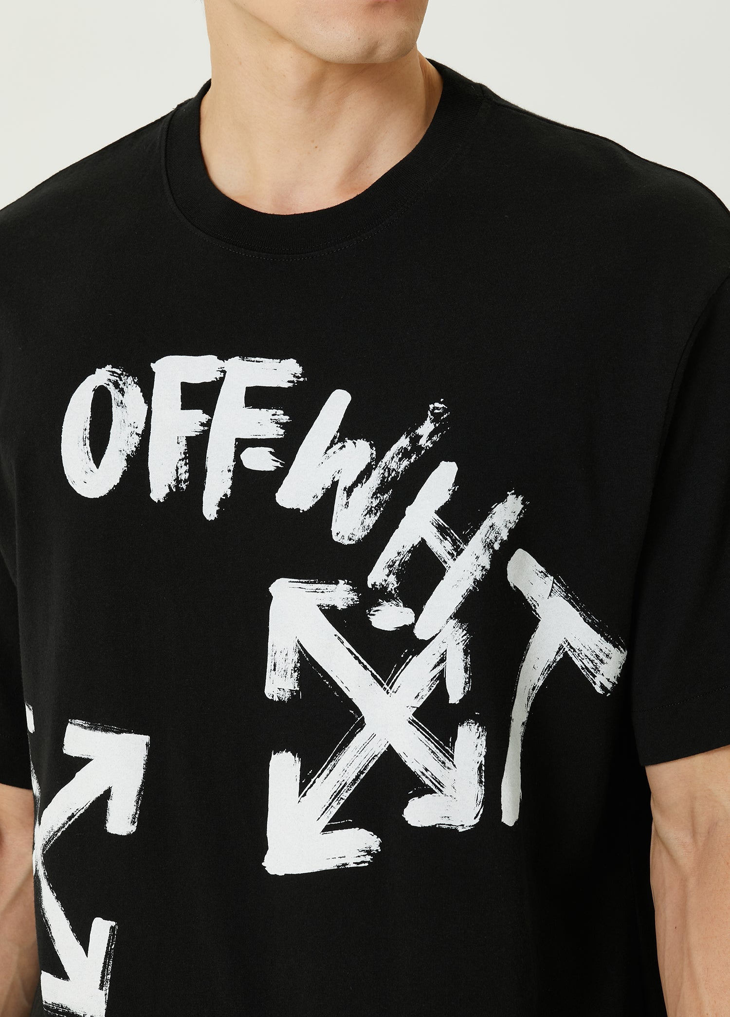 OFF-WHITE PAINT SCRIPT OVERSIZED SKATE T-SHIRT - BEYMEN