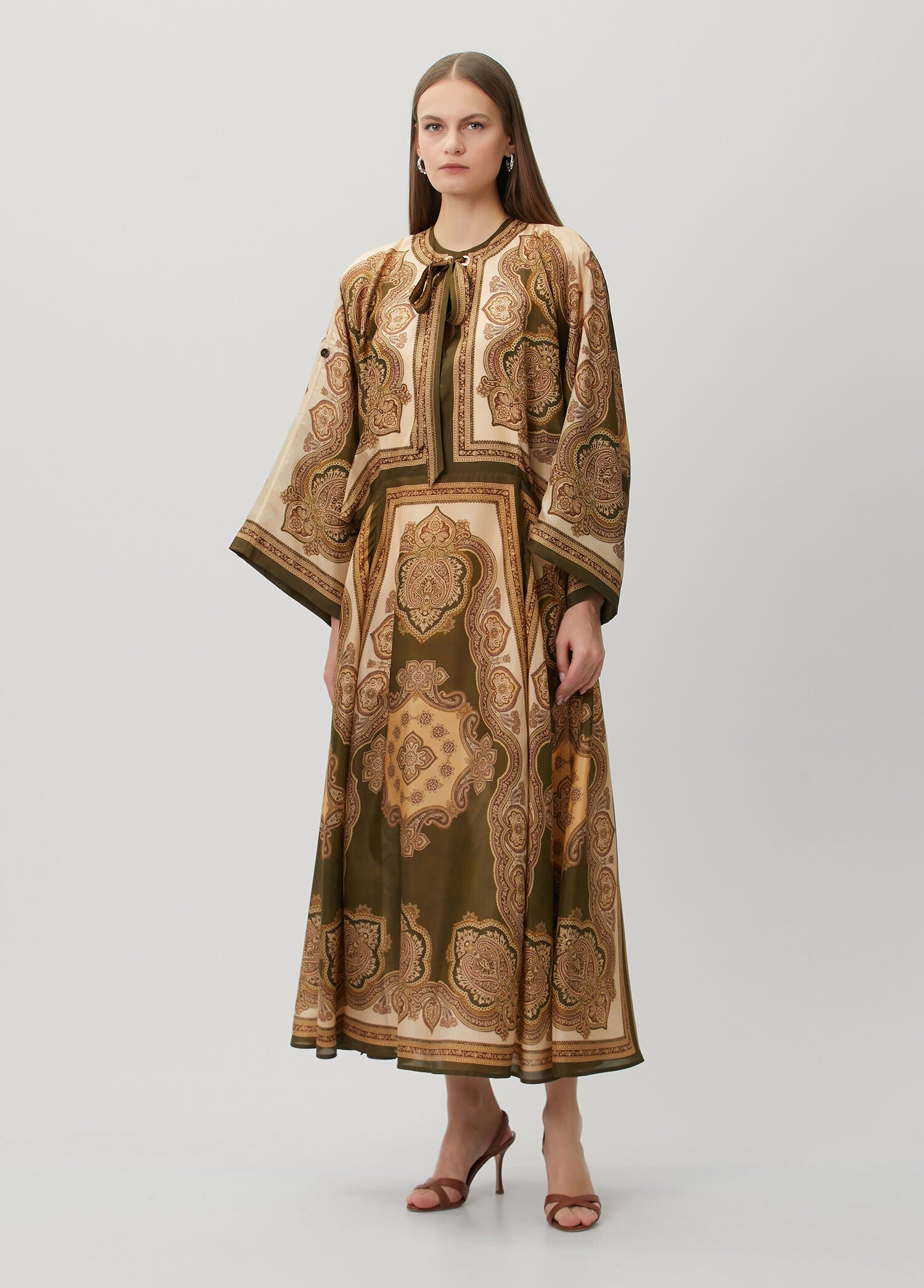 ZIMMERMAN MAHON TUNIC MIDI DRESS - BEYMEN