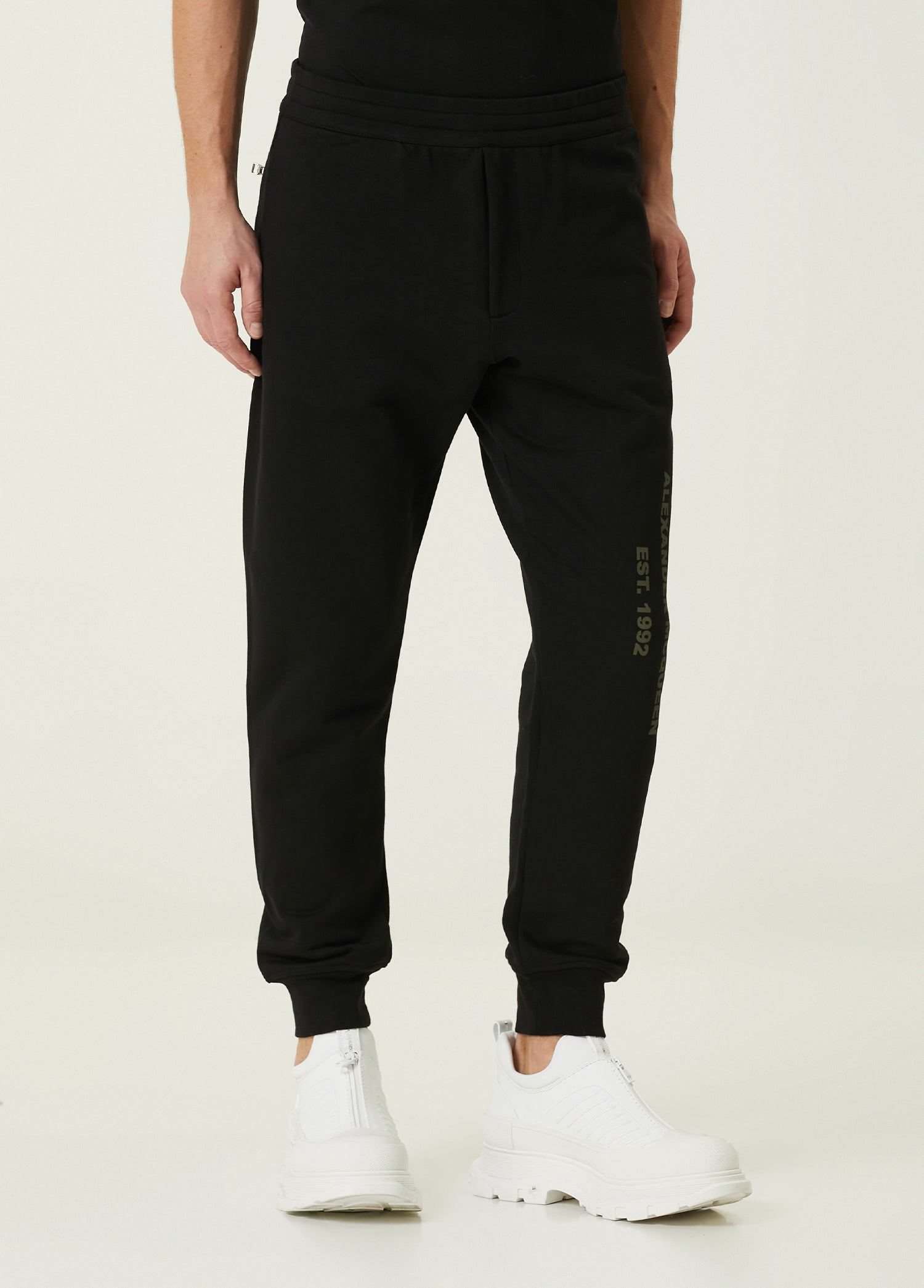 ALEXANDER MCQUEEN GRAFFITI PRT JOGGERS